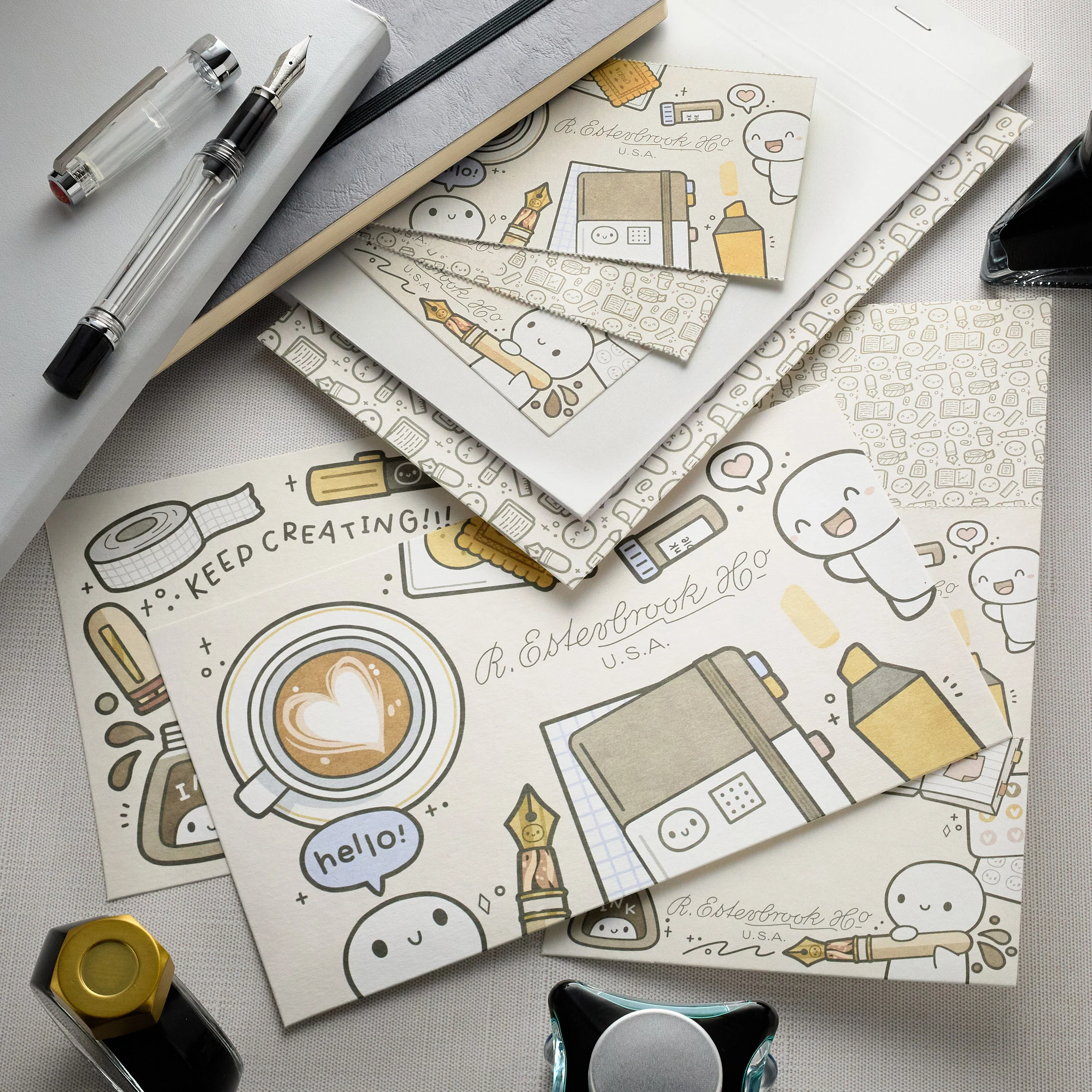 Esterbrook Blotter Paper - TheCoffeeMonsterzCo (Limited Edition) - Image 3