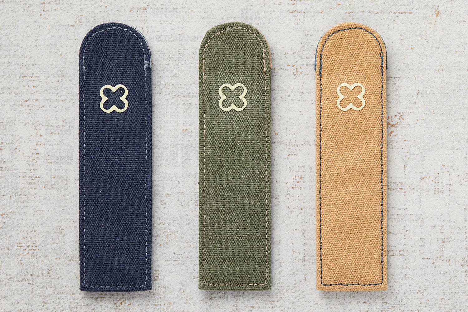 Esterbrook Canvas Single Pen Sleeve - Army Green - Image 2