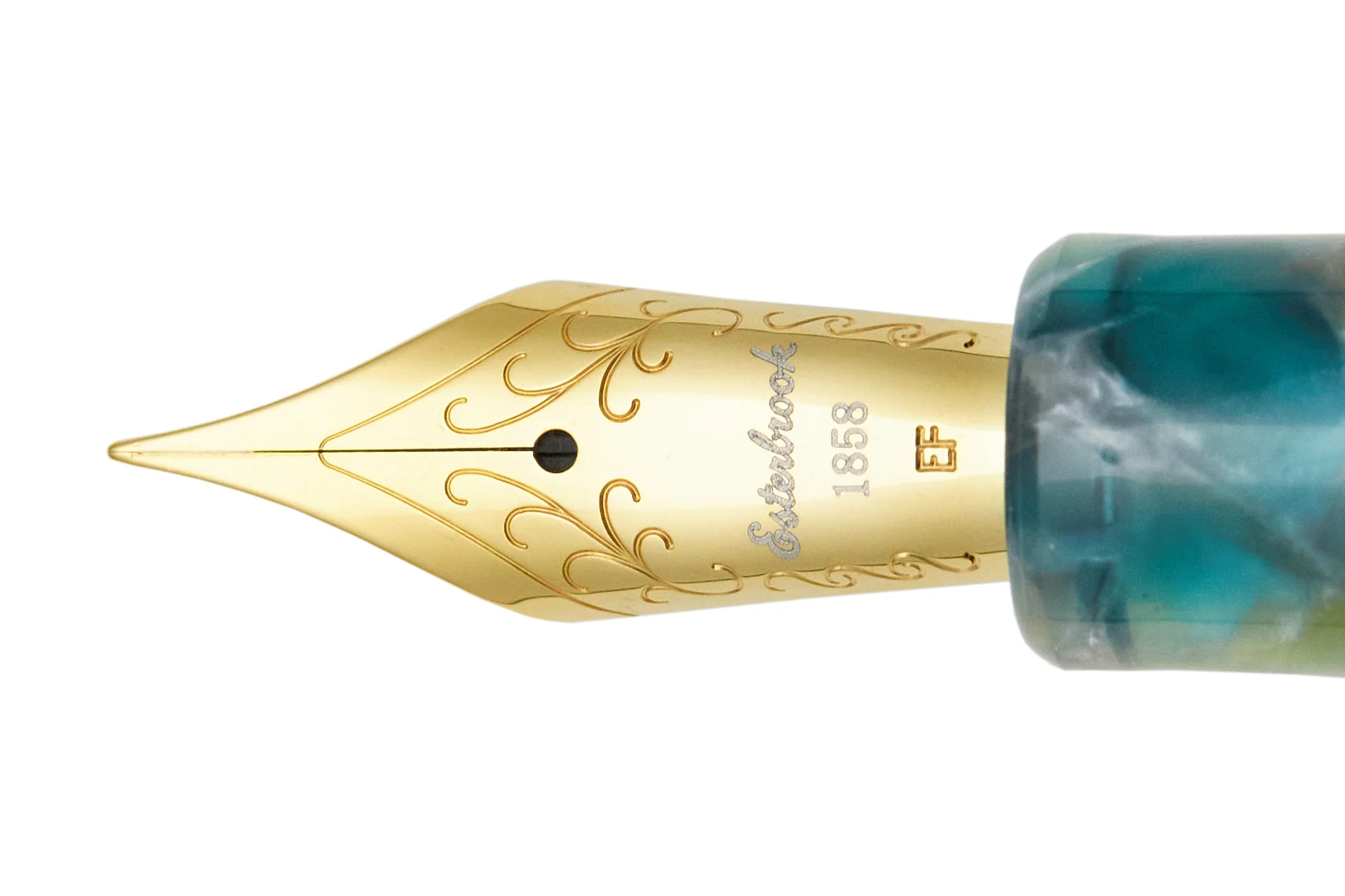 Esterbrook Estie Fountain Pen - Sea Glass/Gold - Image 4