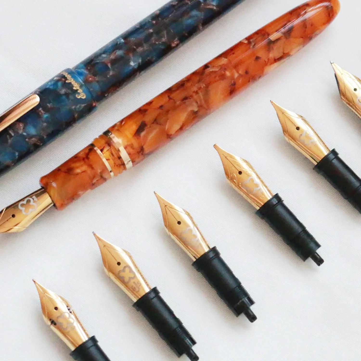 Esterbrook JoWo #6 Steel Nib Unit - Gold - Image 3