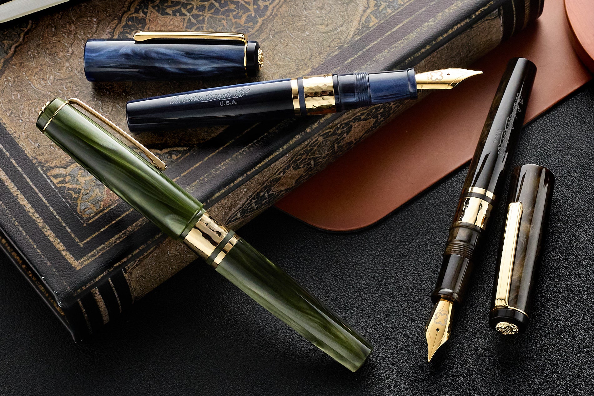 Esterbrook Model J Fountain Pen - Pumpkin Latte - Image 10