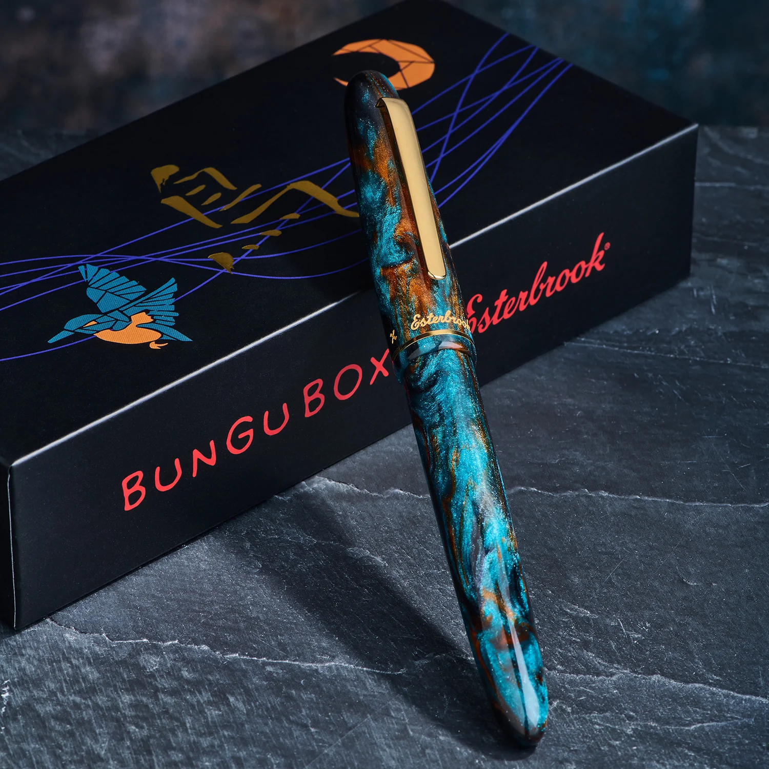 Esterbrook x BUNGUBOX Estie Fountain Pen - Kingfisher (Limited Edition) - Image 6