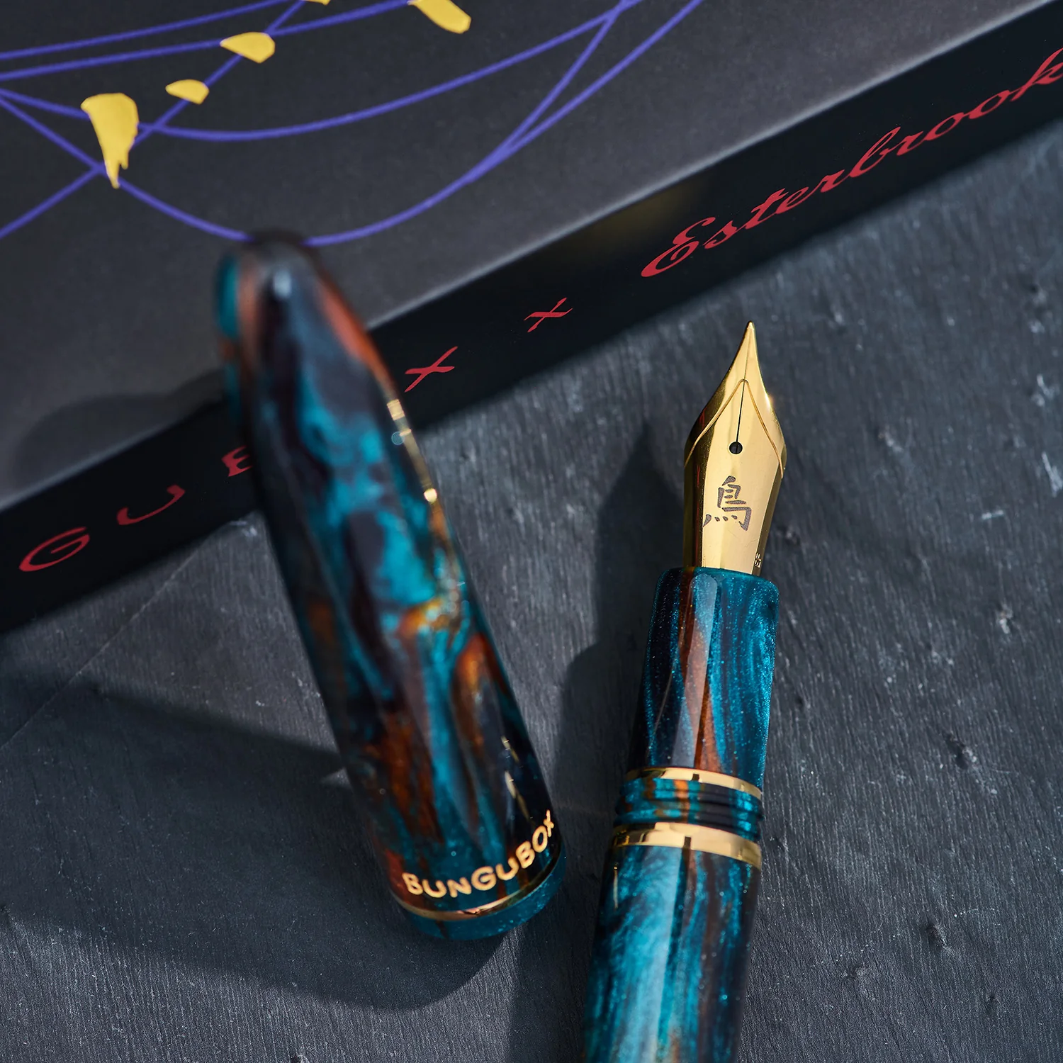 Esterbrook x BUNGUBOX Estie Fountain Pen - Kingfisher (Limited Edition) - Image 7