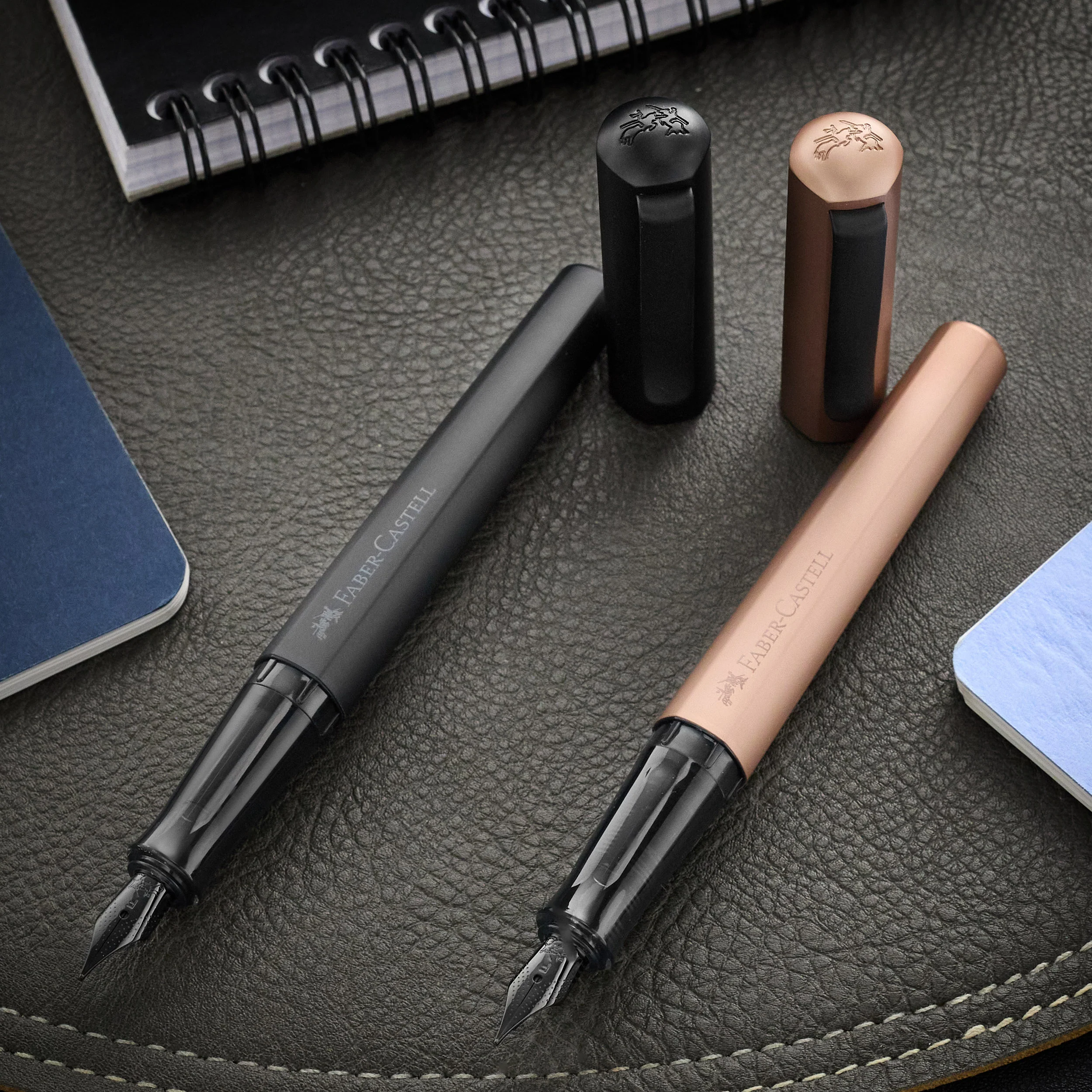 Faber-Castell Hexo Fountain Pen - Matte Black - Image 9