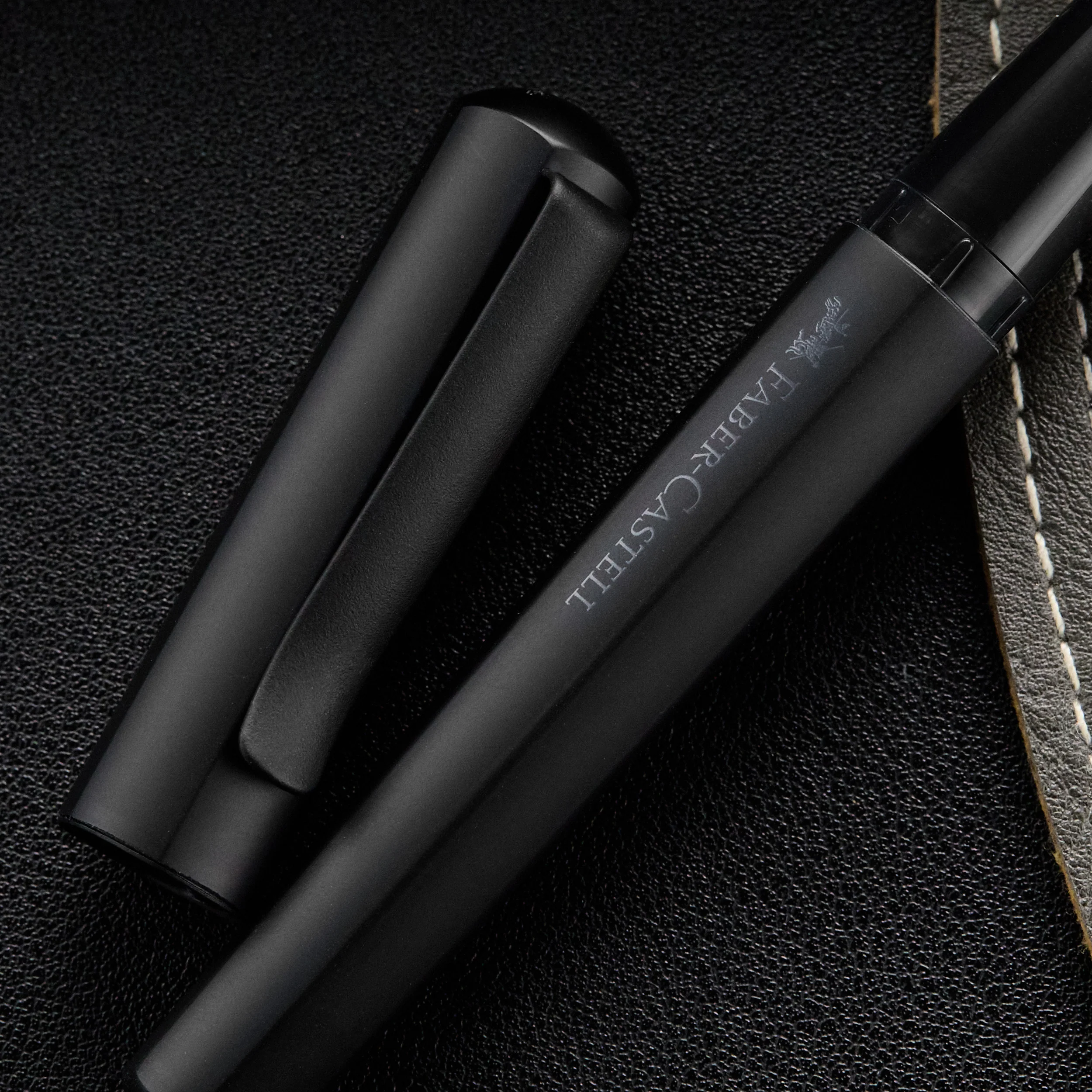 Faber-Castell Hexo Fountain Pen - Matte Black - Image 5