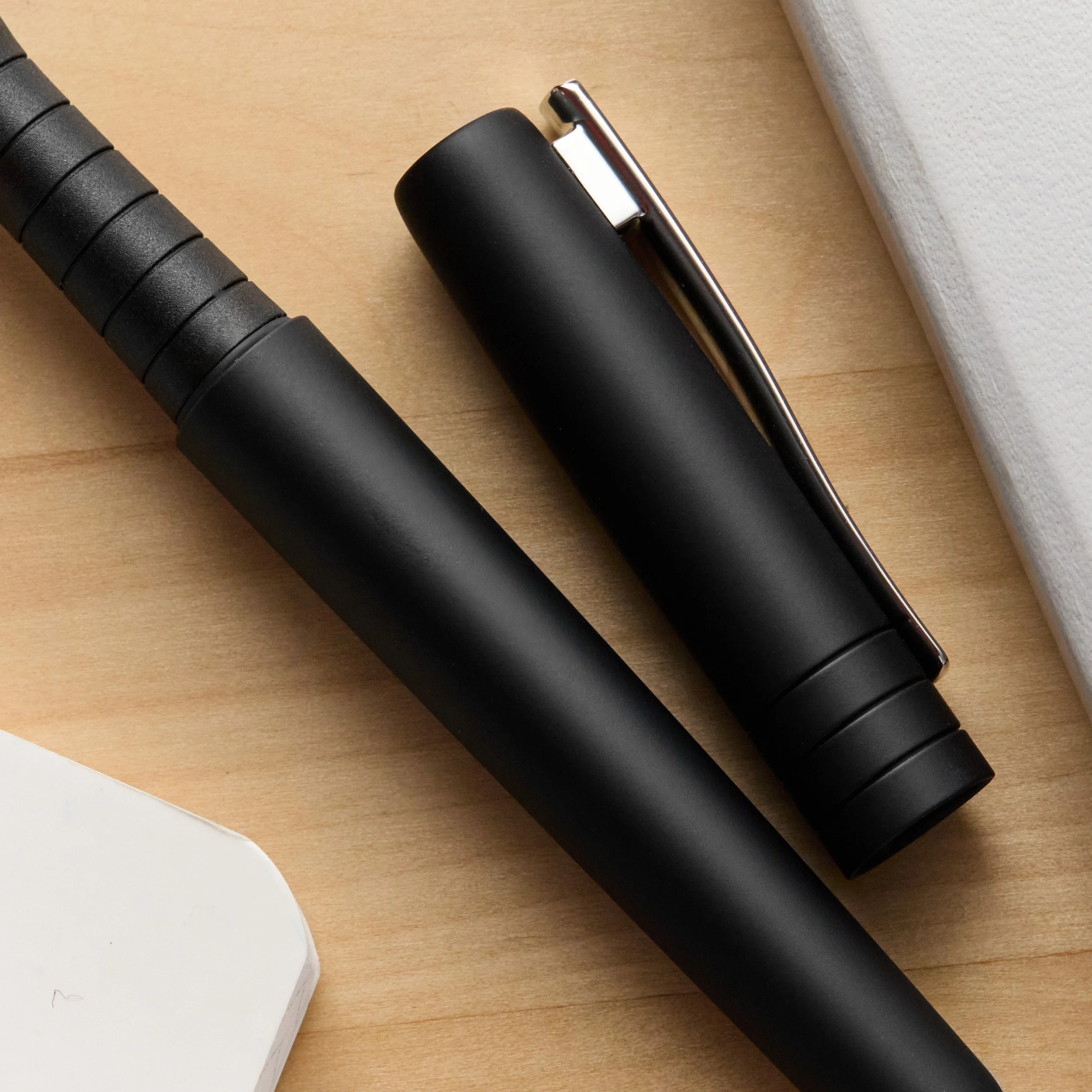 Faber-Castell Poly Fountain Pen - Black - Image 5