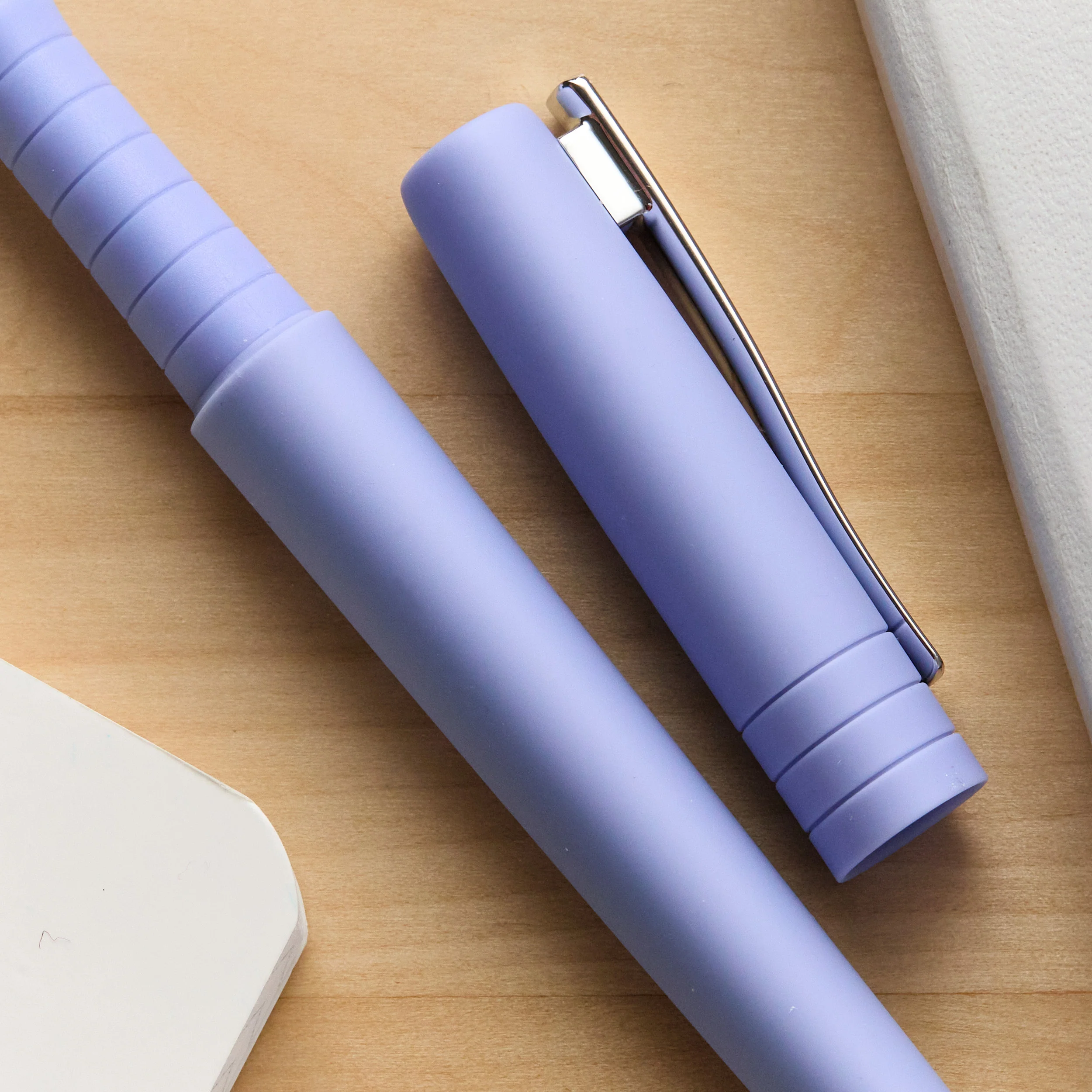 Faber-Castell Poly Fountain Pen - Pale Iris - Image 5
