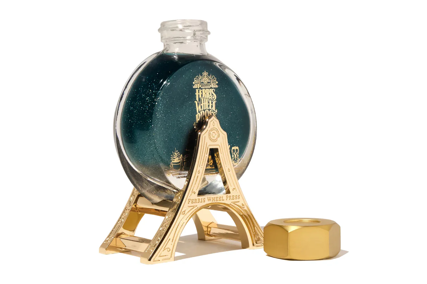 Ferris Wheel Press 38ml Ink Carriage - Gold Polished Edition - Image 5