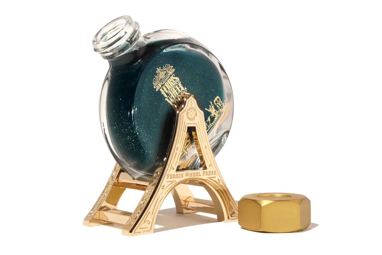 Ferris Wheel Press 38ml Ink Carriage - Gold Polished Edition - Image 6