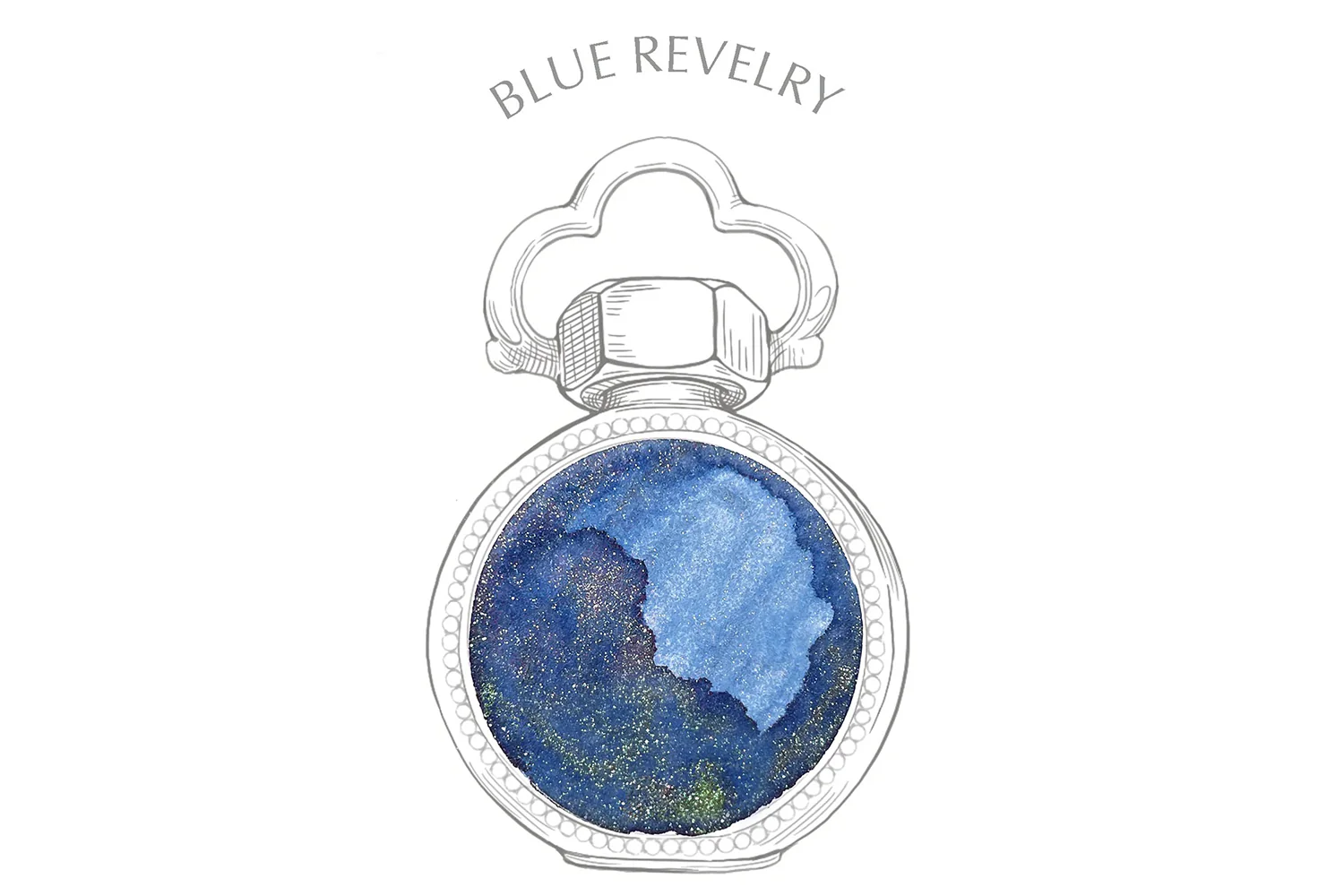 Ferris Wheel Press Blue Revelry - Ink Sample (Limited Edition) - Image 8