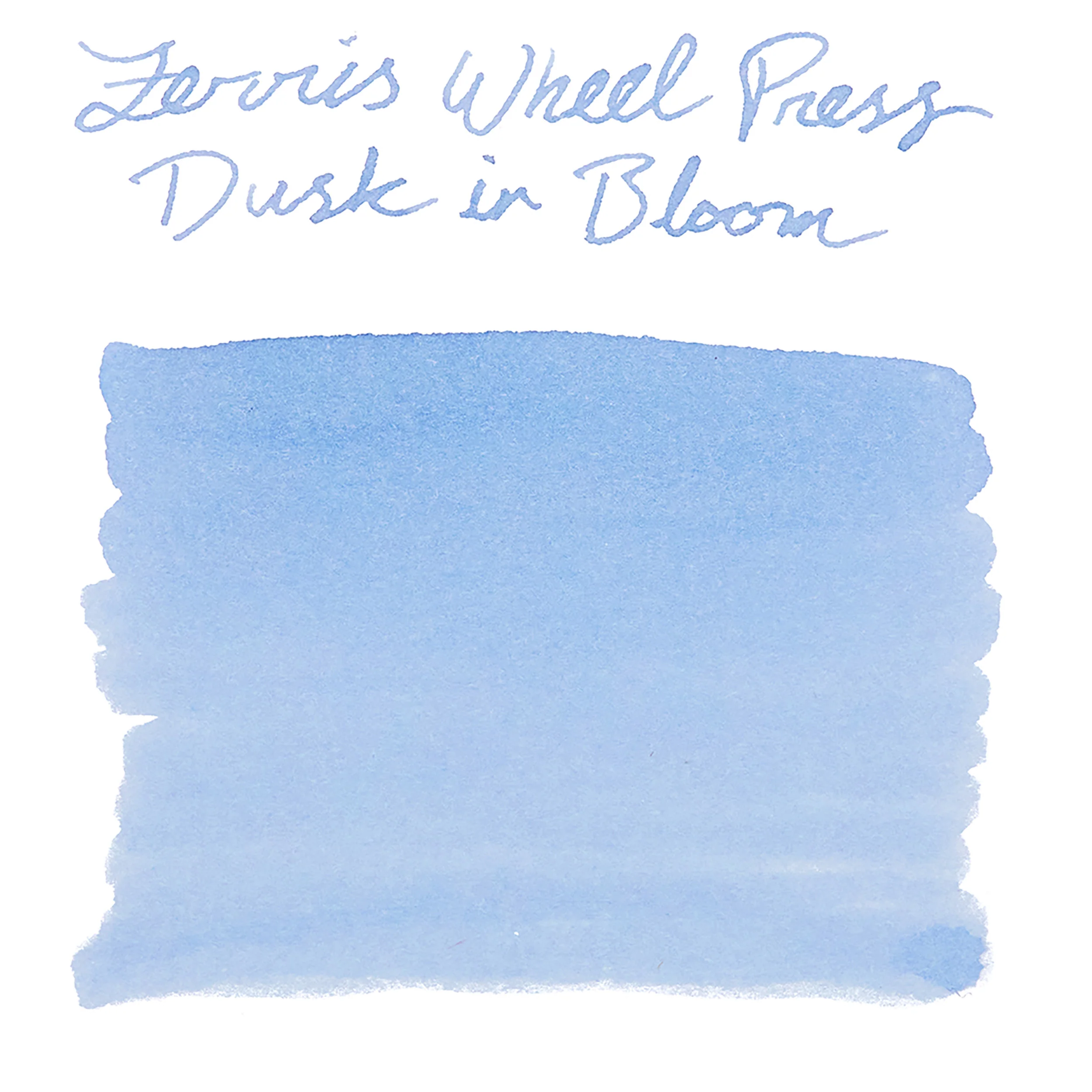 Ferris Wheel Press Dusk in Bloom - Ink Sample