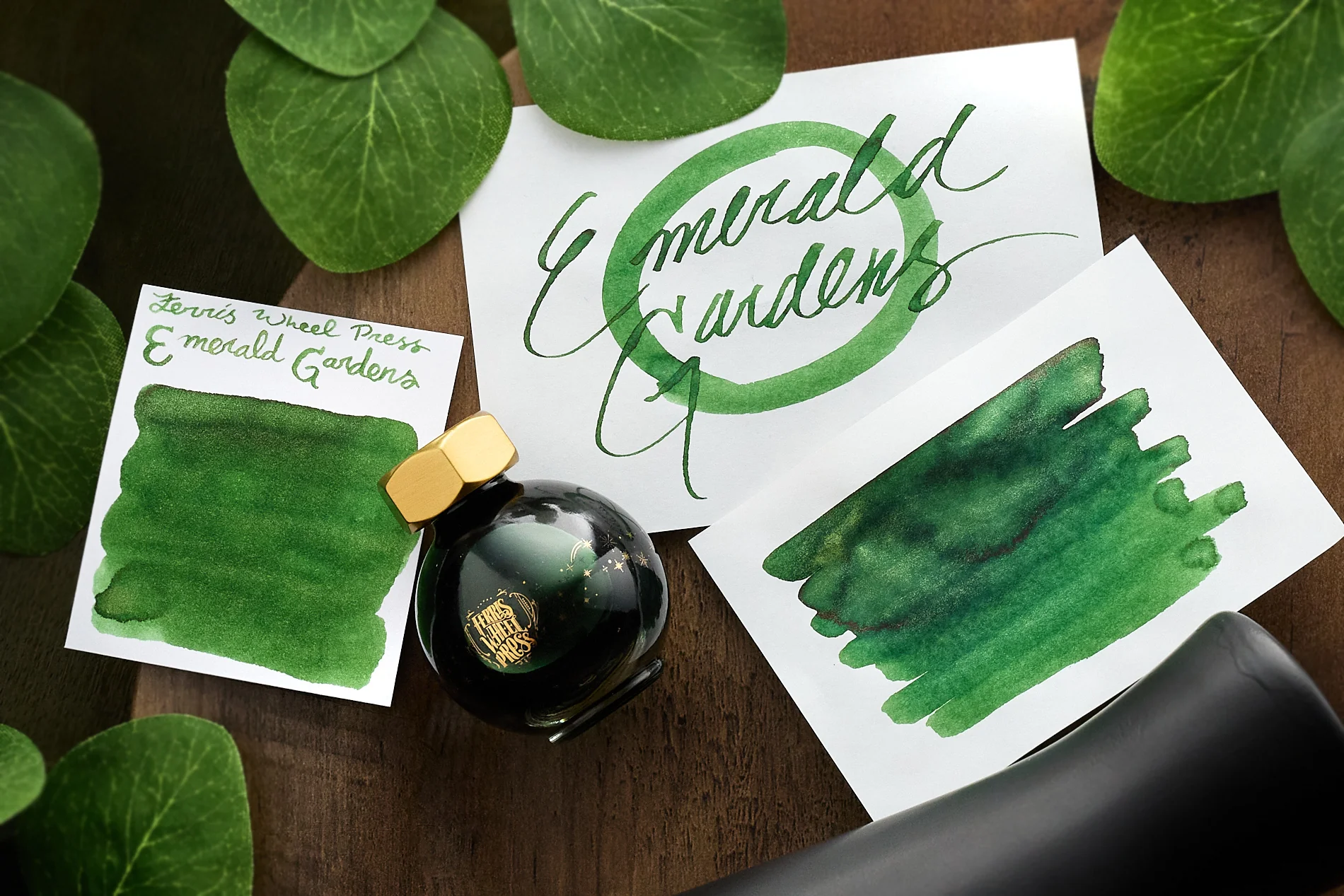 Ferris Wheel Press Emerald Gardens - Ink Sample - Image 5