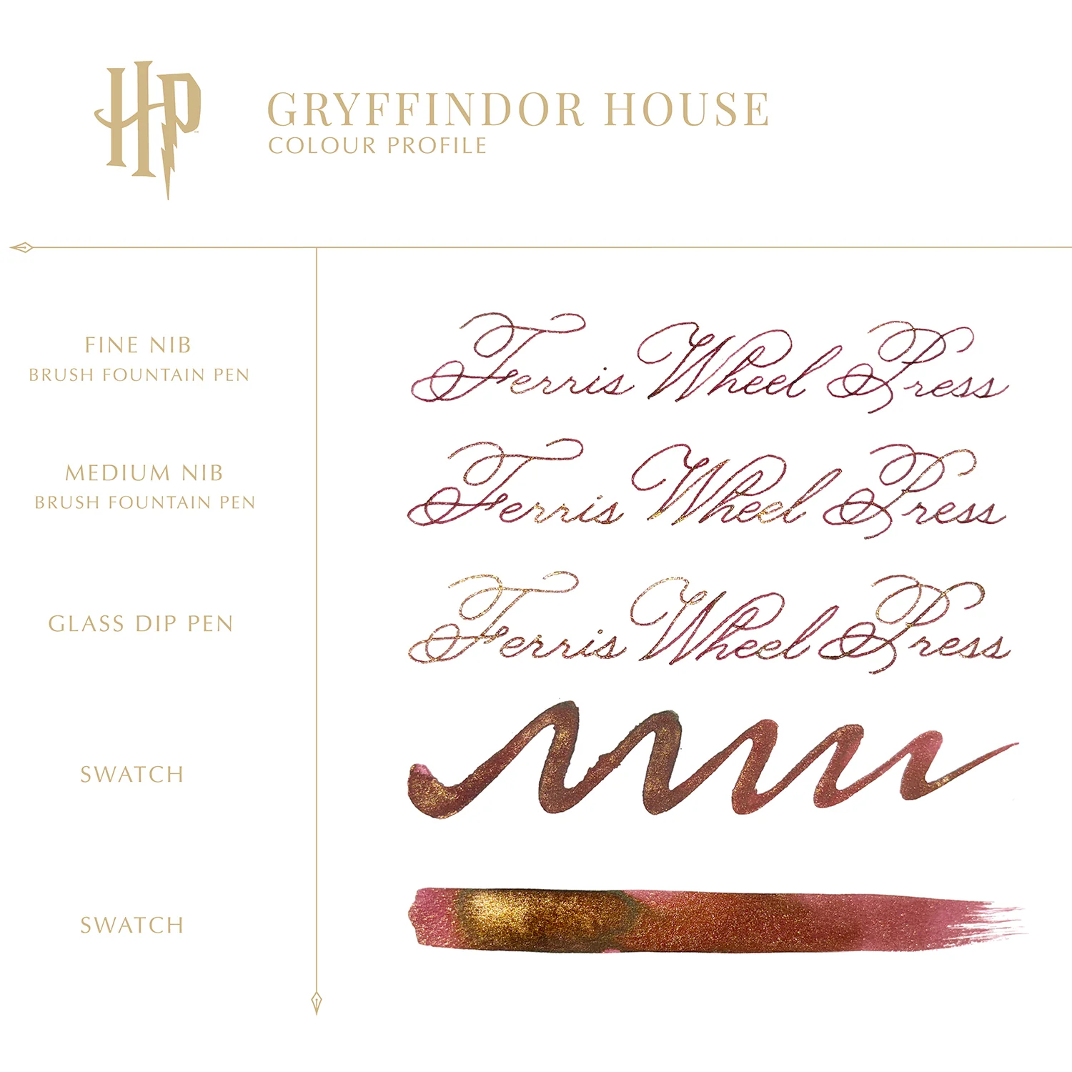 Ferris Wheel Press Harry Potter Gryffindor House - 38ml Bottled Ink - Image 10