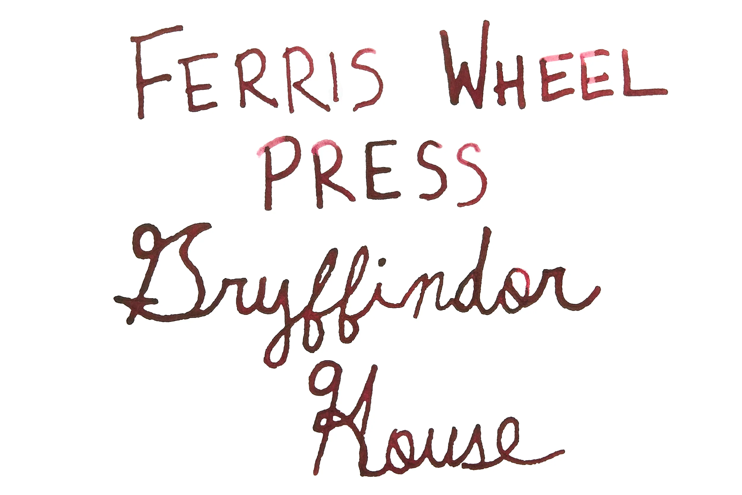 Ferris Wheel Press Harry Potter Gryffindor House - 38ml Bottled Ink - Image 2