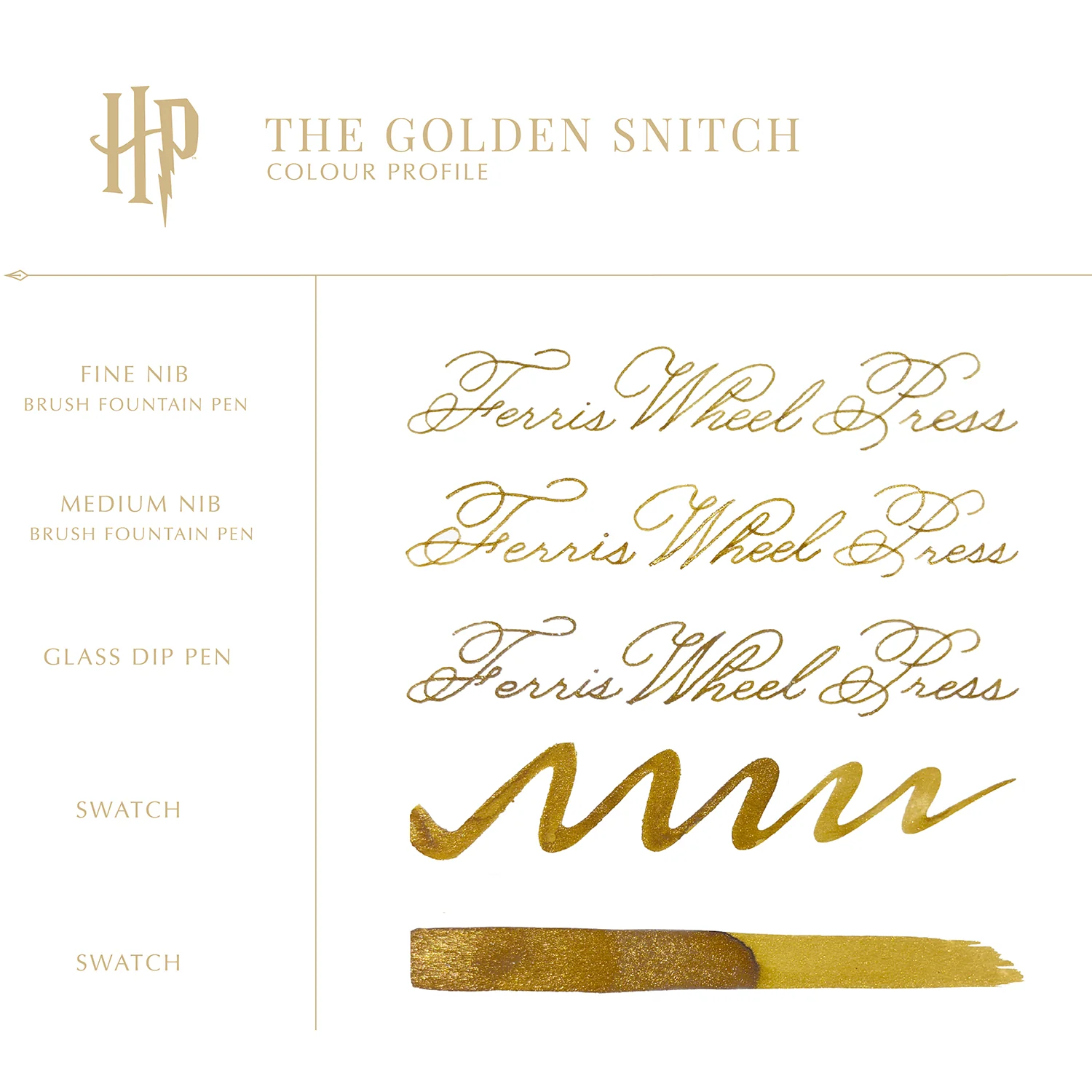 Ferris Wheel Press Harry Potter The Golden Snitch - 38ml Bottled Ink - Image 10