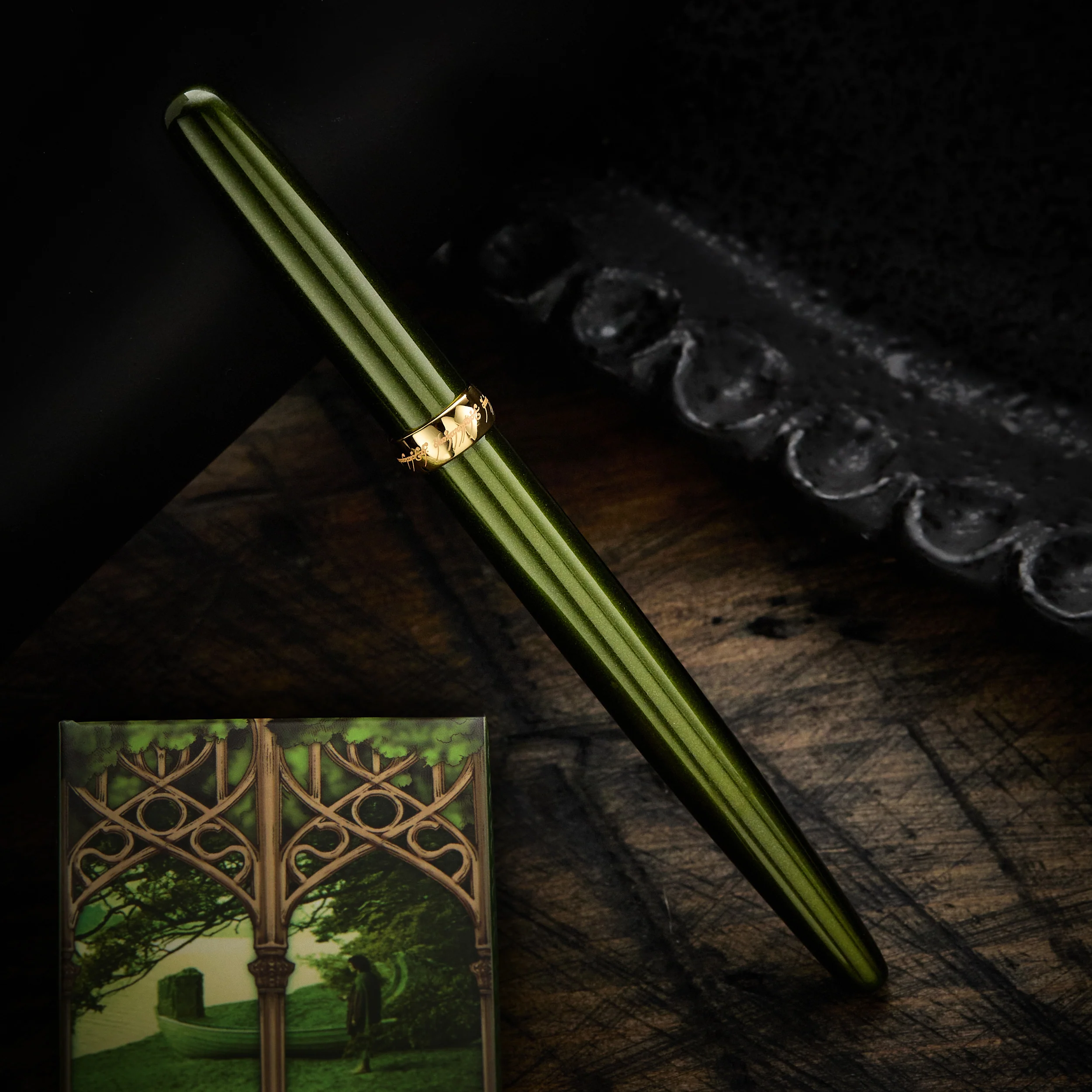 Ferris Wheel Press Lord of the Rings Bijou Fountain Pen & Ink Set - Ringbearer - Image 2
