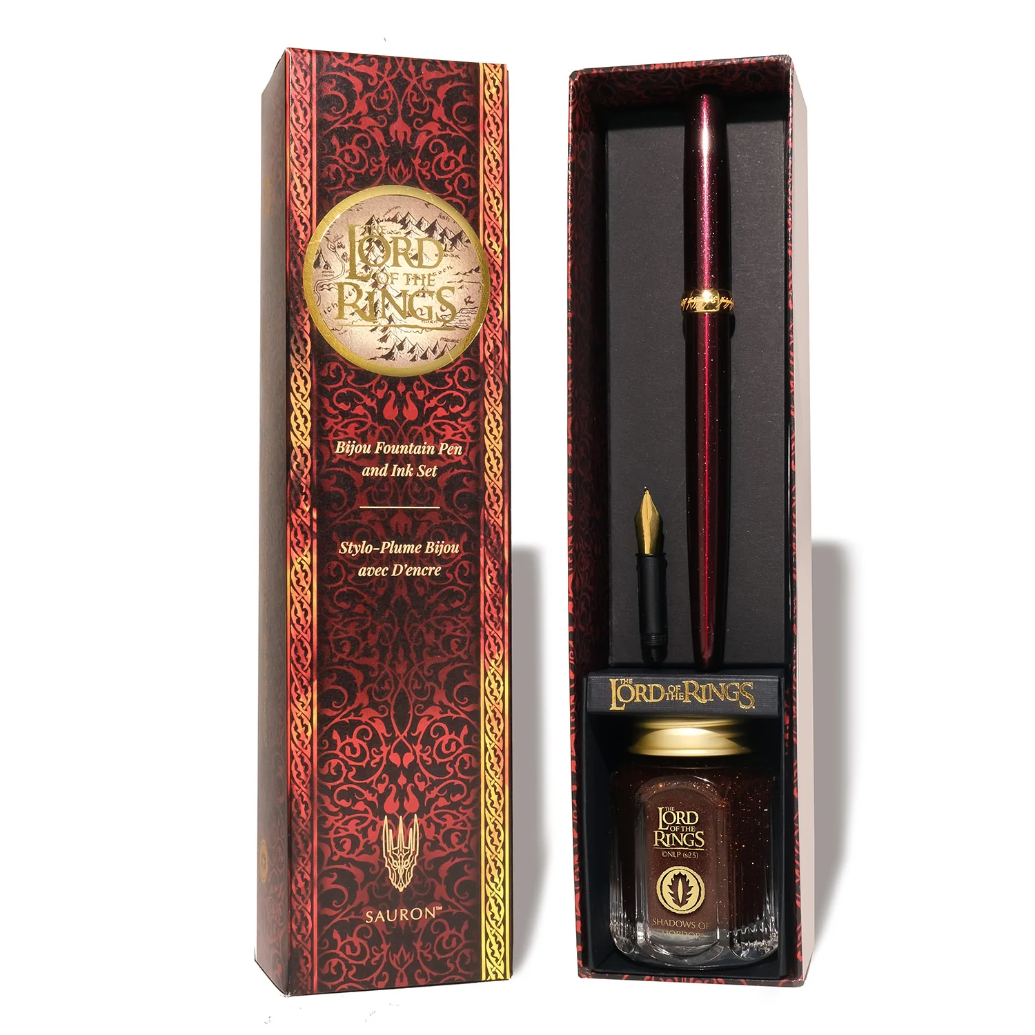 Ferris Wheel Press Lord of the Rings Bijou Fountain Pen & Ink Set - Sauron - Image 13