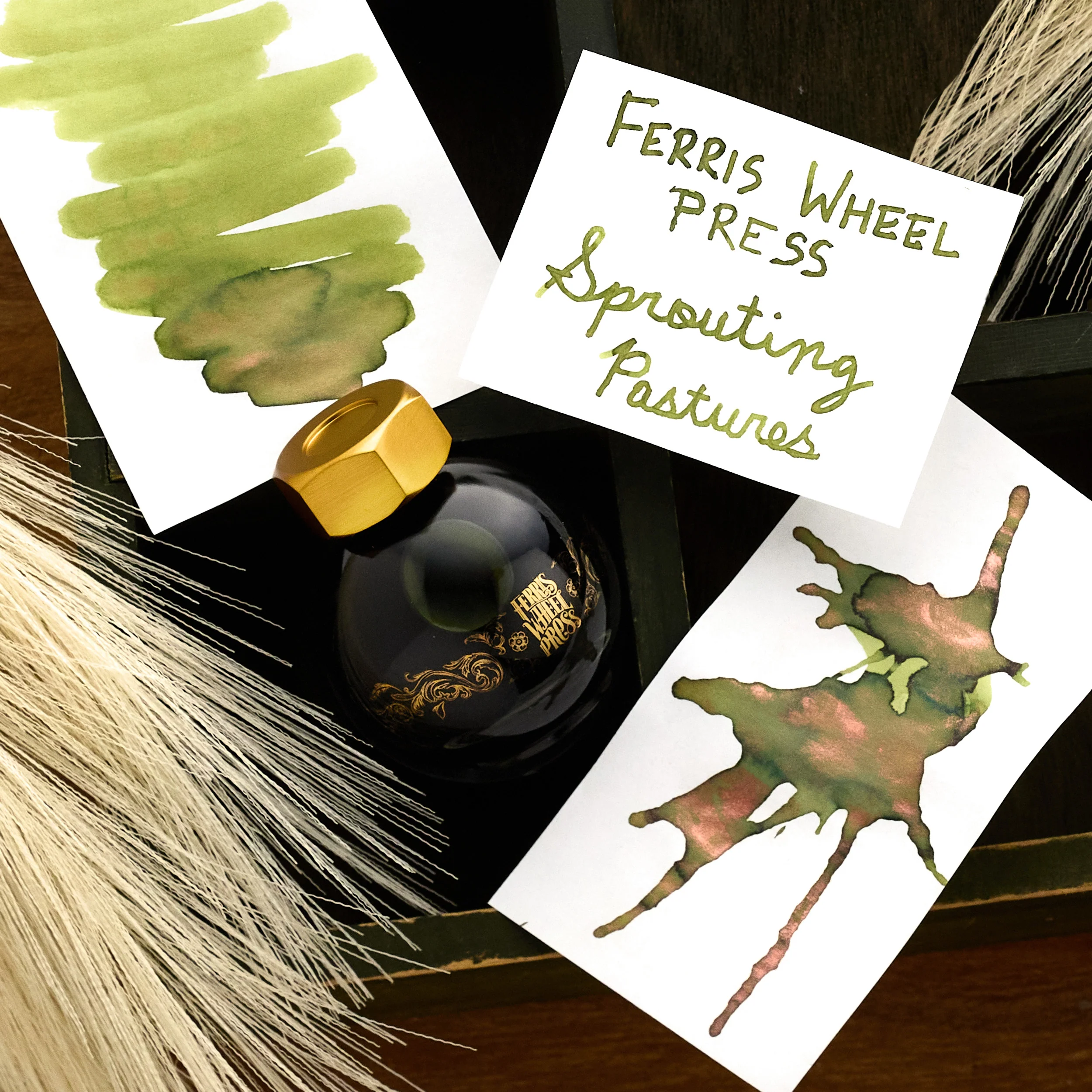 Ferris Wheel Press Sprouting Pastures - Ink Sample - Image 7