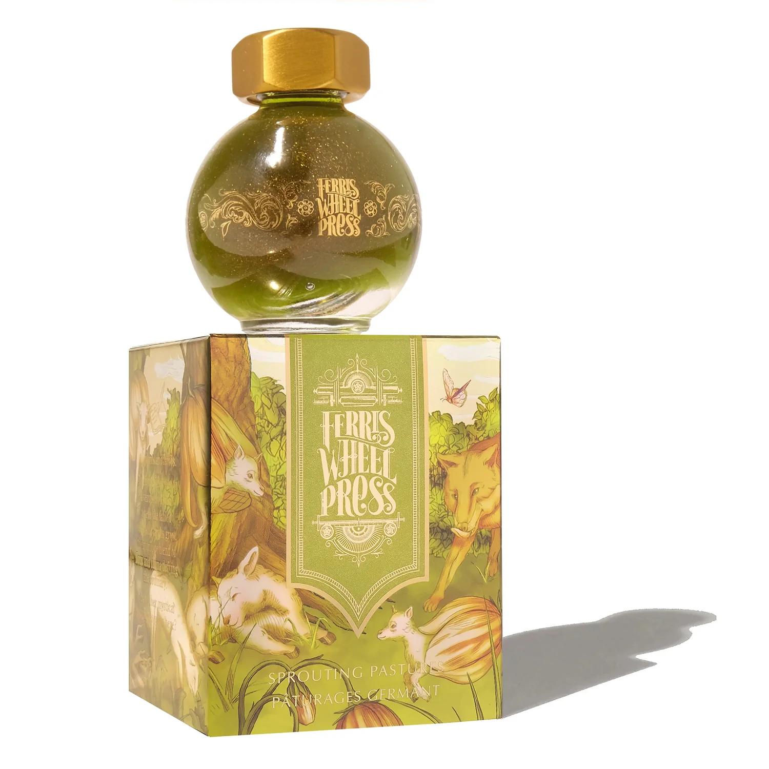 Ferris Wheel Press Sprouting Pastures - 20ml Bottled Ink - Image 9