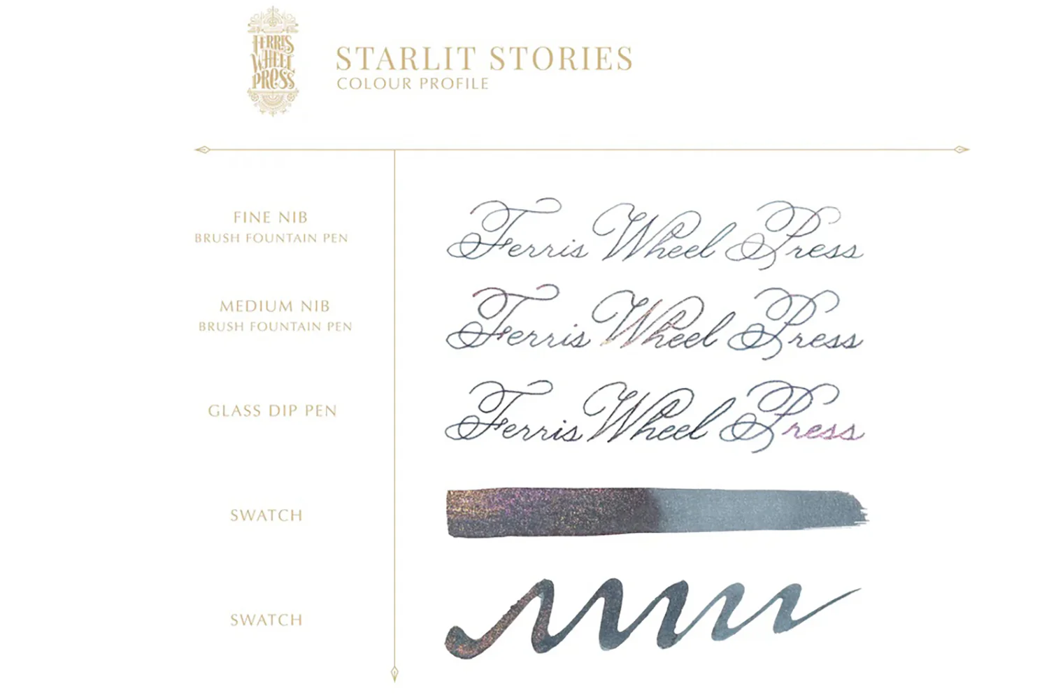 Ferris Wheel Press Starlit Stories - Ink Sample - Image 10