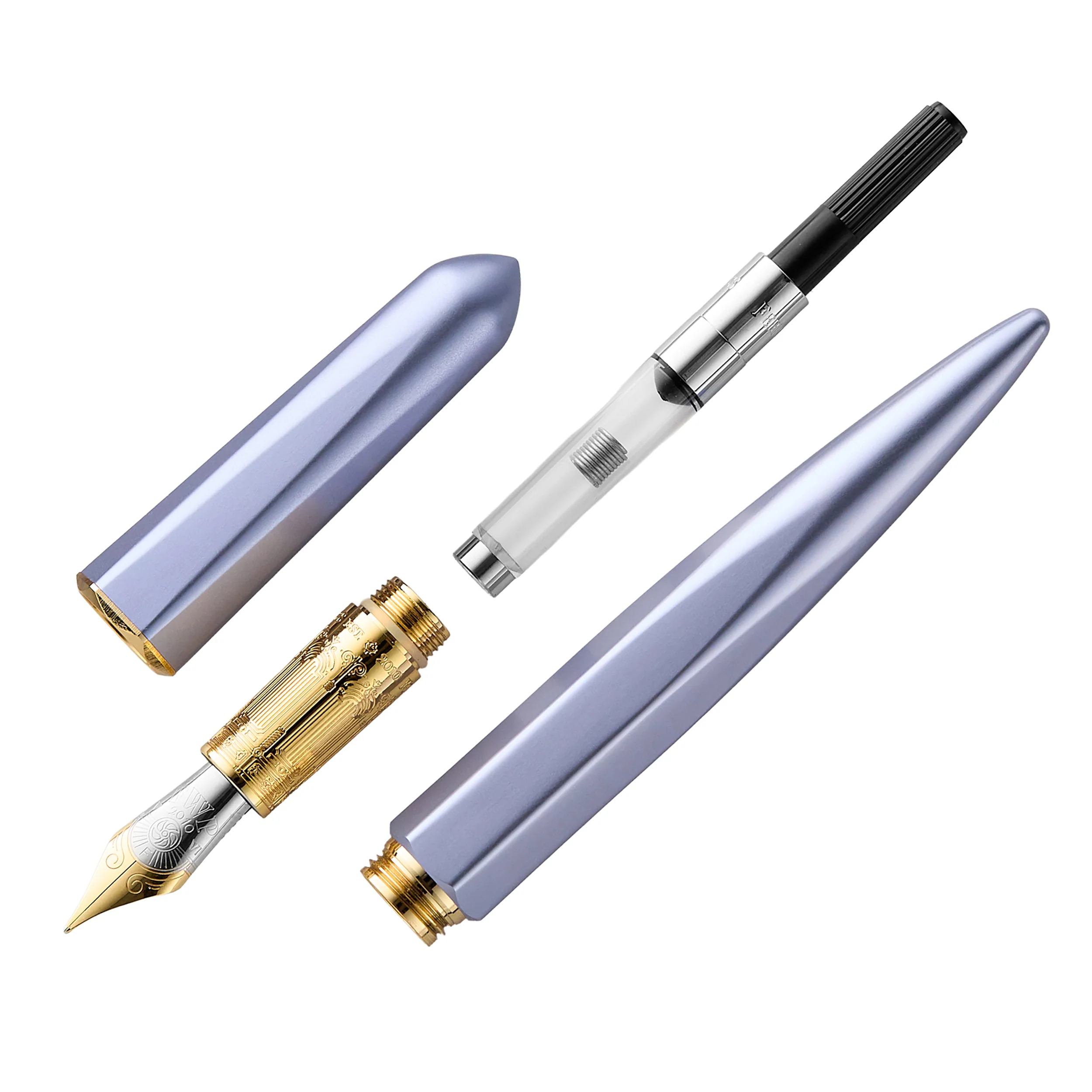 Ferris Wheel Press The Marquise Fountain Pen - Pearl Drop Blue - Image 3