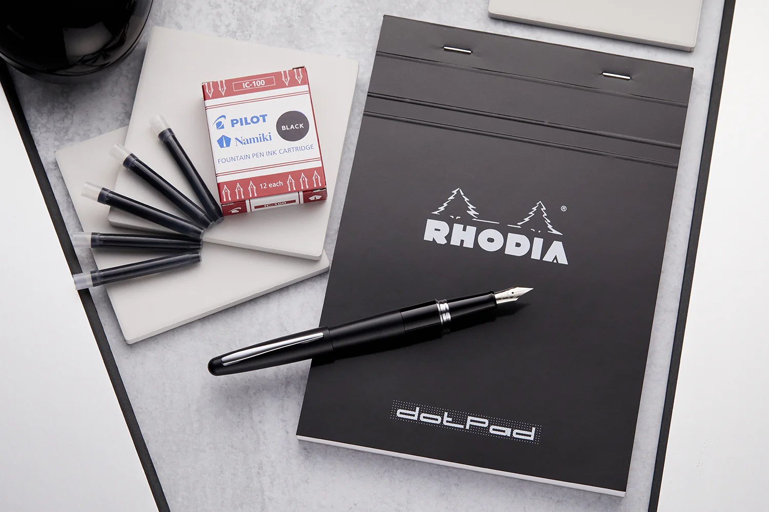 Fountain Pen Starter Bundle - Pilot Metropolitan - Image 4