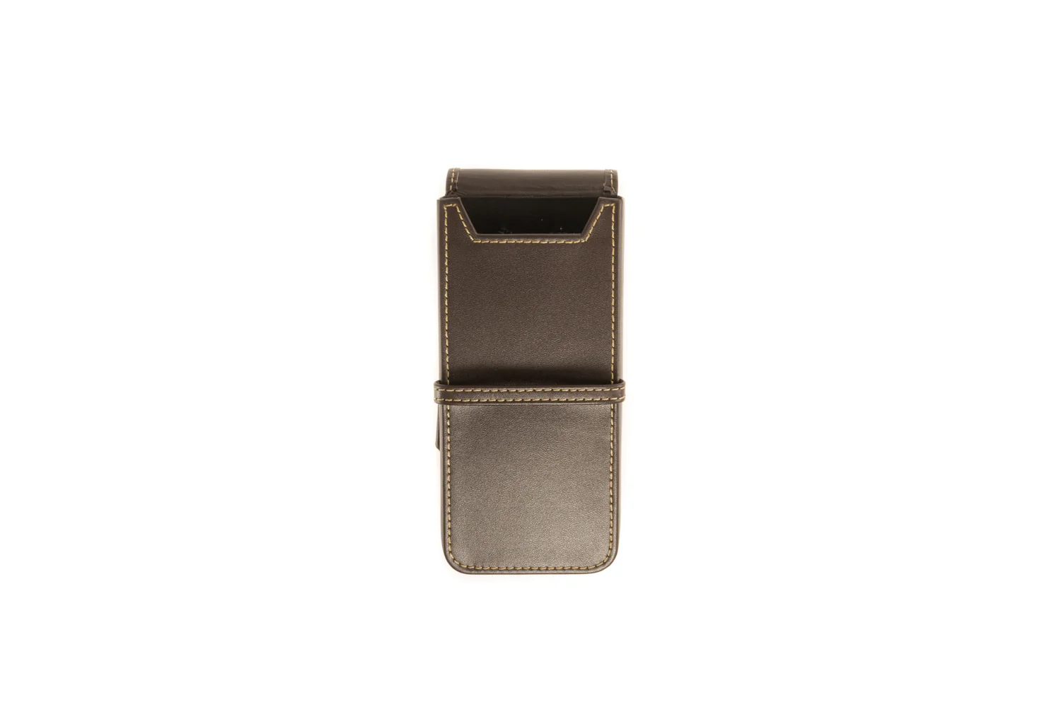 Franklin-Christoph 3 Pen Case - Brown - Image 2