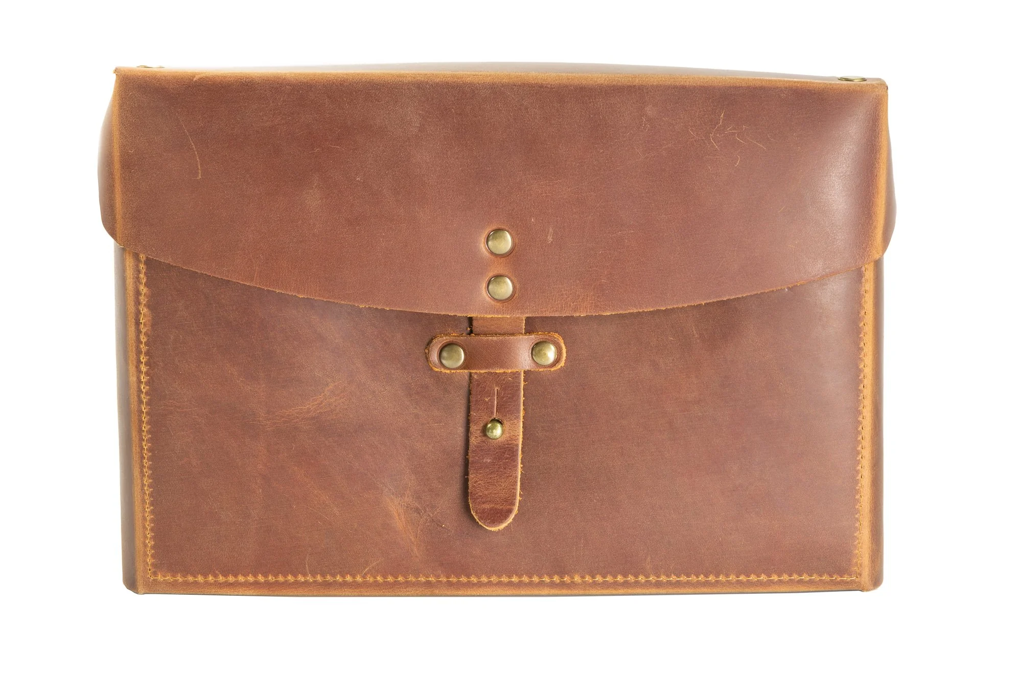 Galen Leather Writer's Medic Bag - Crazy Horse Tan - Image 2
