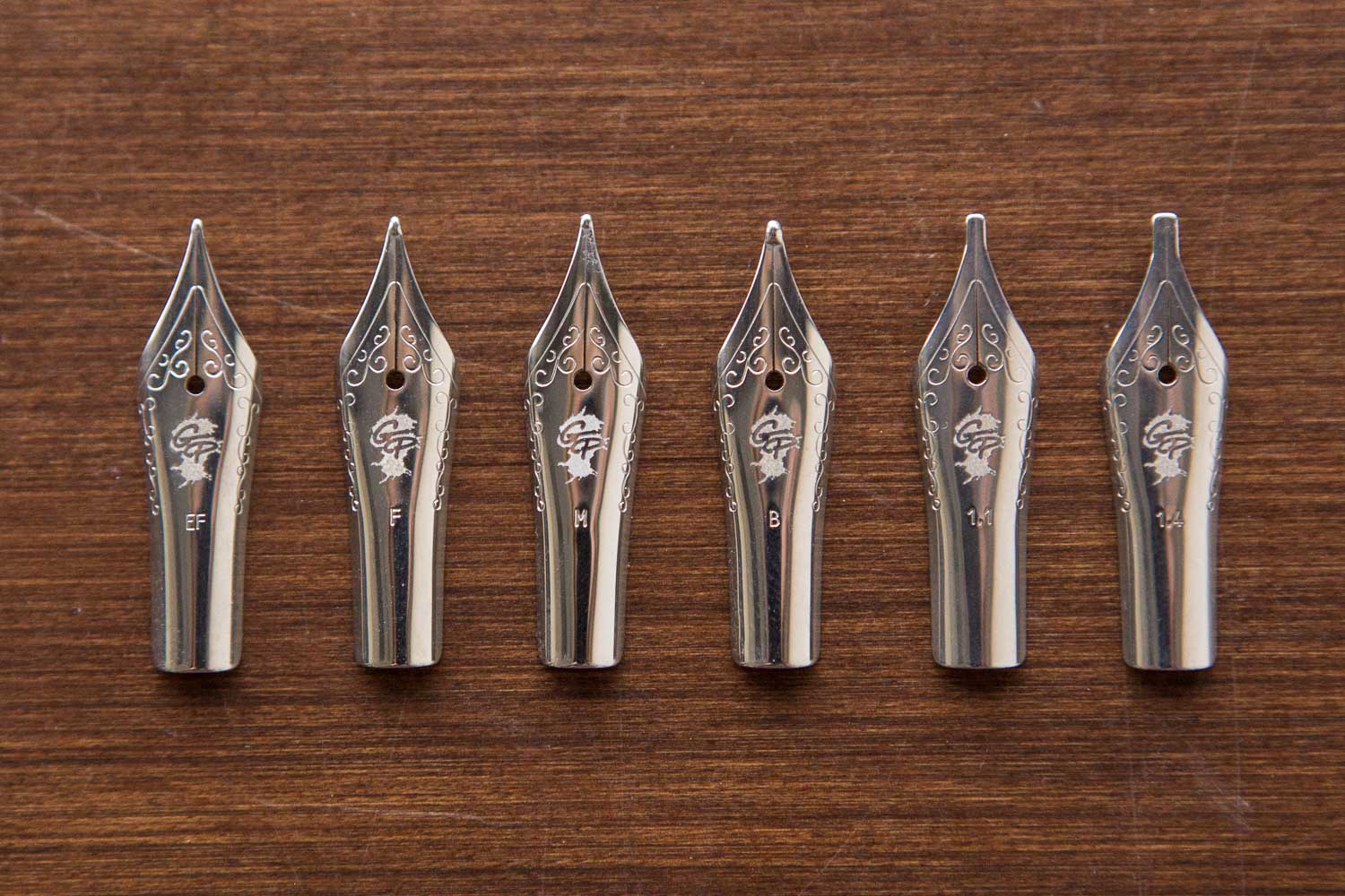 Goulet #5 Steel Nib - Silver - Image 2