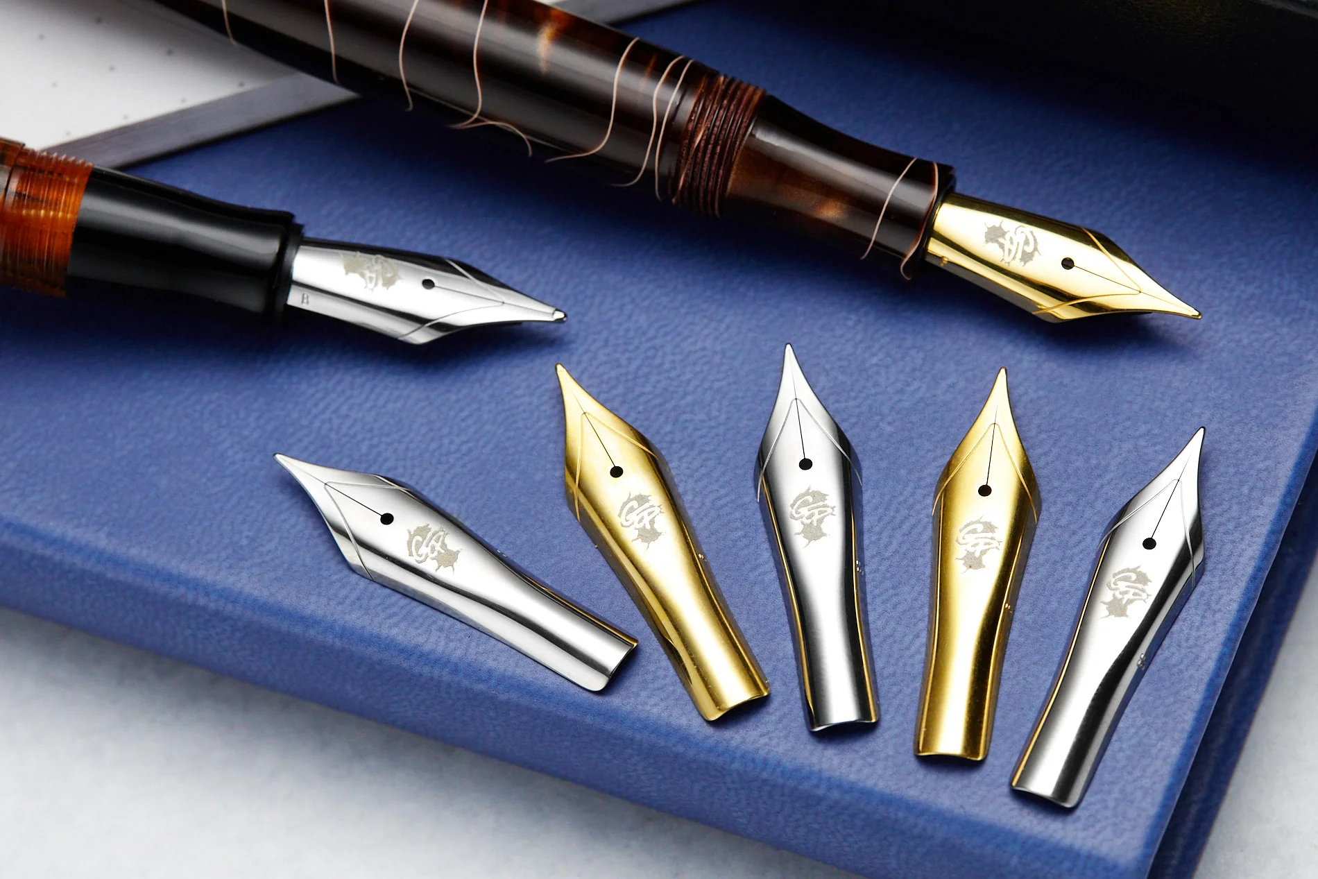 Goulet #6 Steel Nib - Silver - Image 3