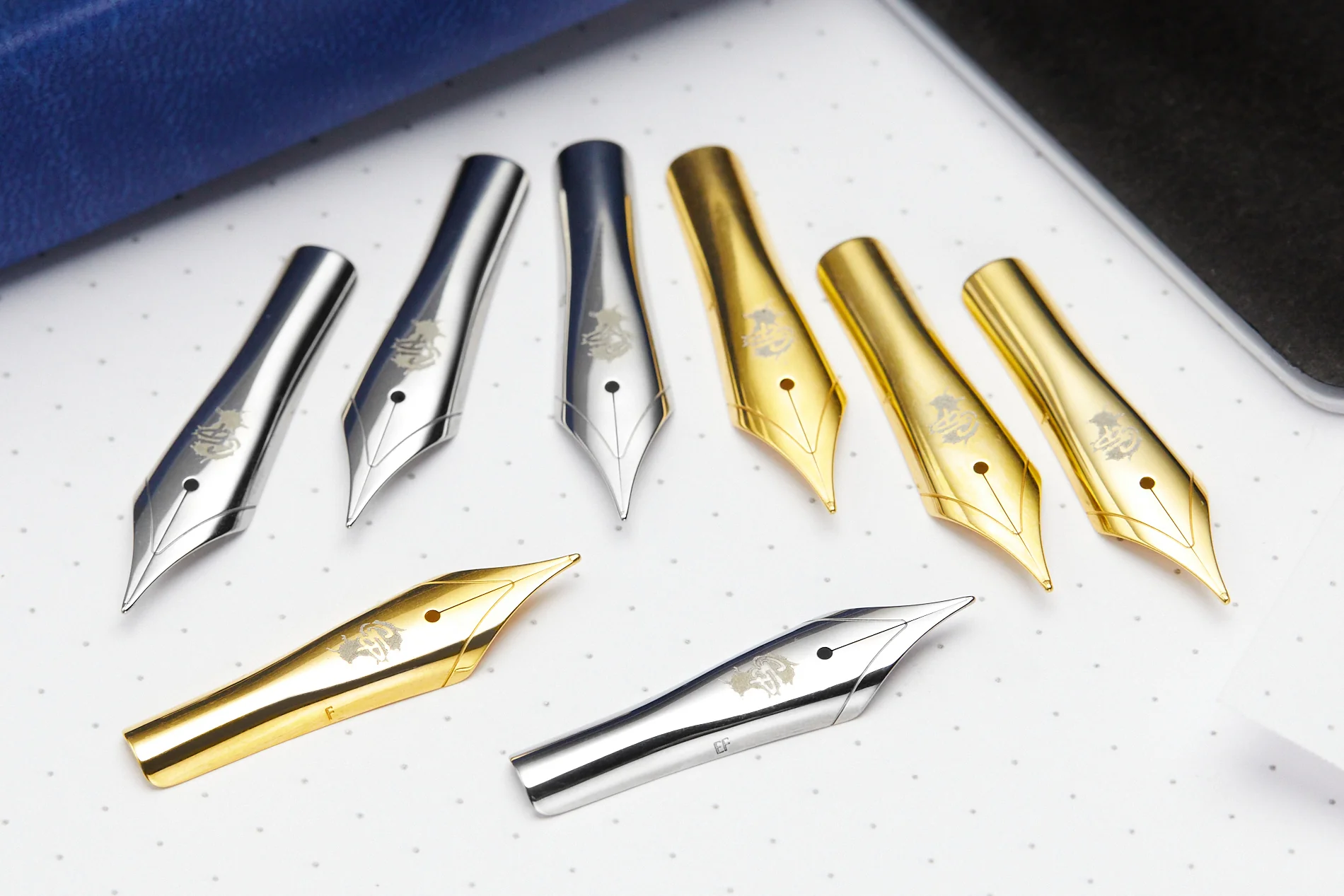 Goulet #6 Steel Nib - Silver - Image 4