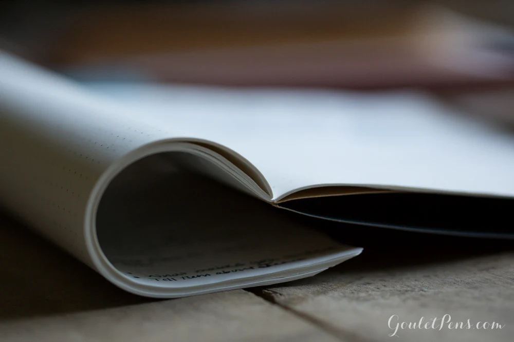 Goulet Notebook w/ 52gsm Tomoe River Paper - A5, Blank - Image 3