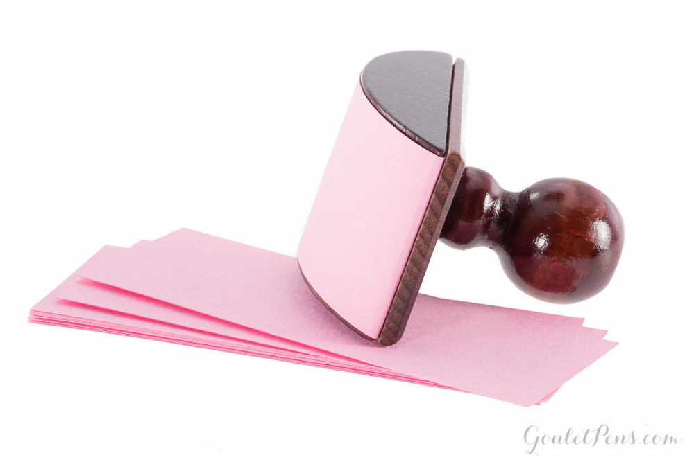 Jacques Herbin Ink Blotting Paper - Pre-Cut Refill Sheets, Pink - Image 2