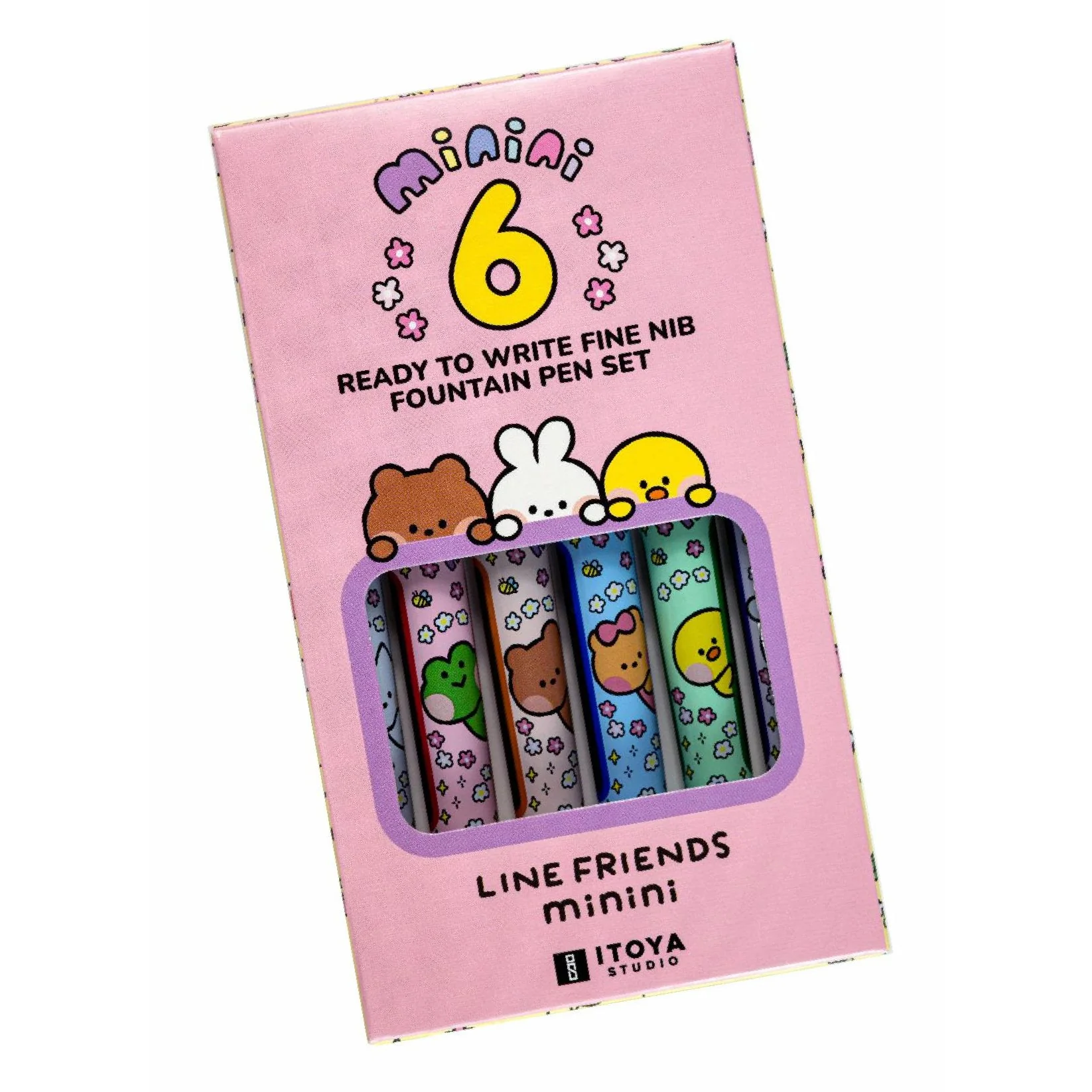 Itoya Blade Fountain Pen - LINE FRIENDS Set - Image 5
