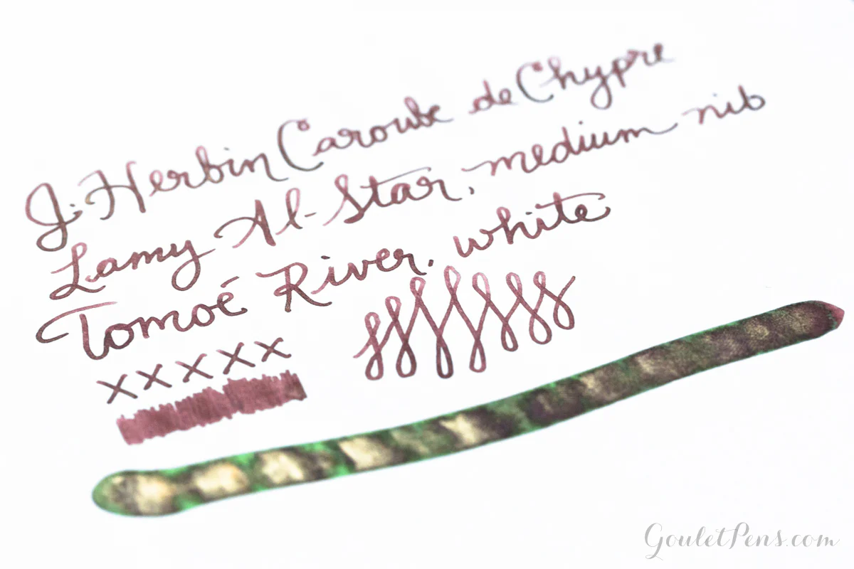 Jacques Herbin 1670 Caroube de Chypre - Ink Sample - Image 6