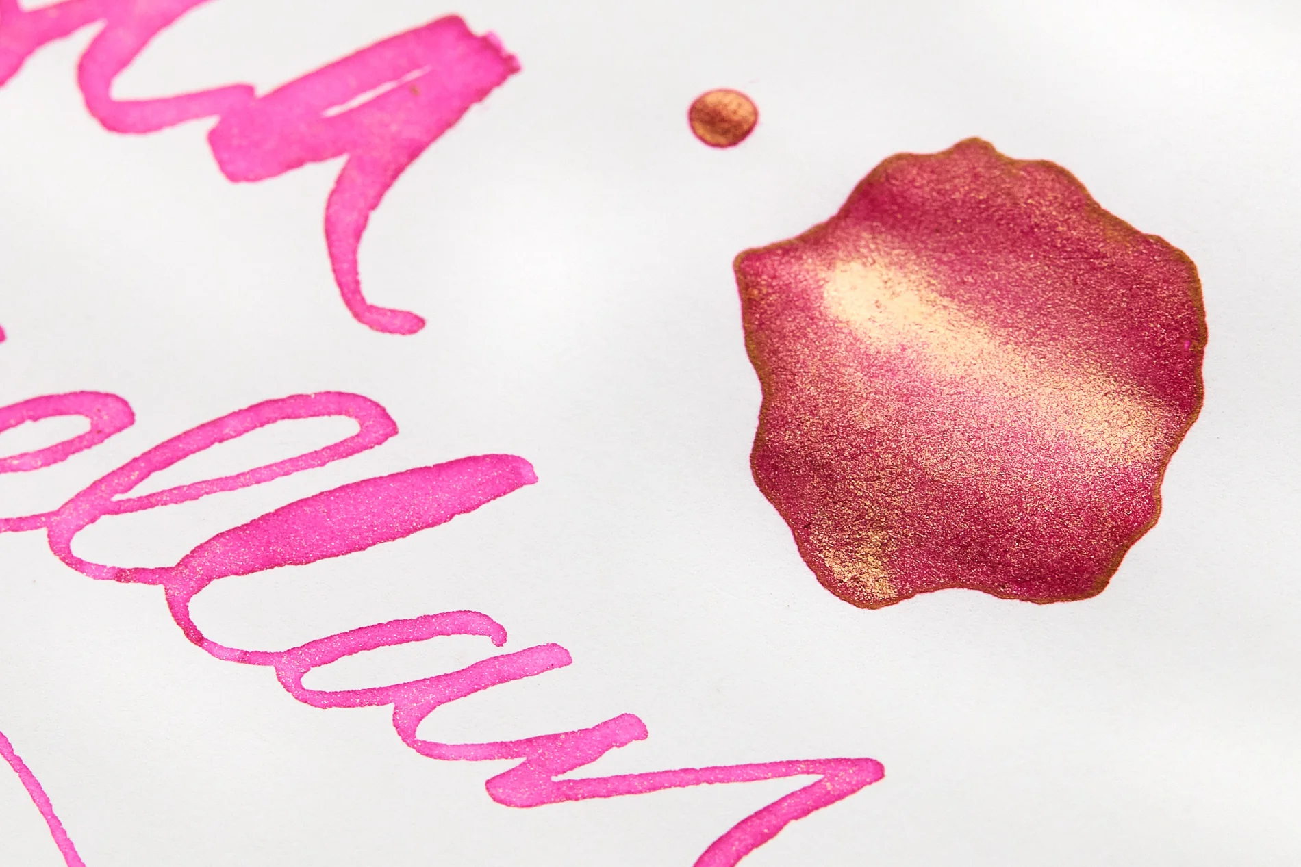 Jacques Herbin 1670 Fuchsia de Magellan - Ink Sample - Image 3