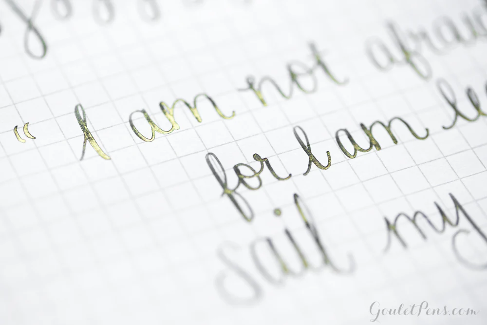 Jacques Herbin 1670 Stormy Grey - Ink Sample - Image 12