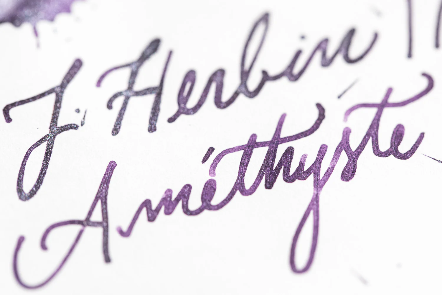 Jacques Herbin 1798 Amethyste de l'Oural - 15ml Bottled Ink - Image 6