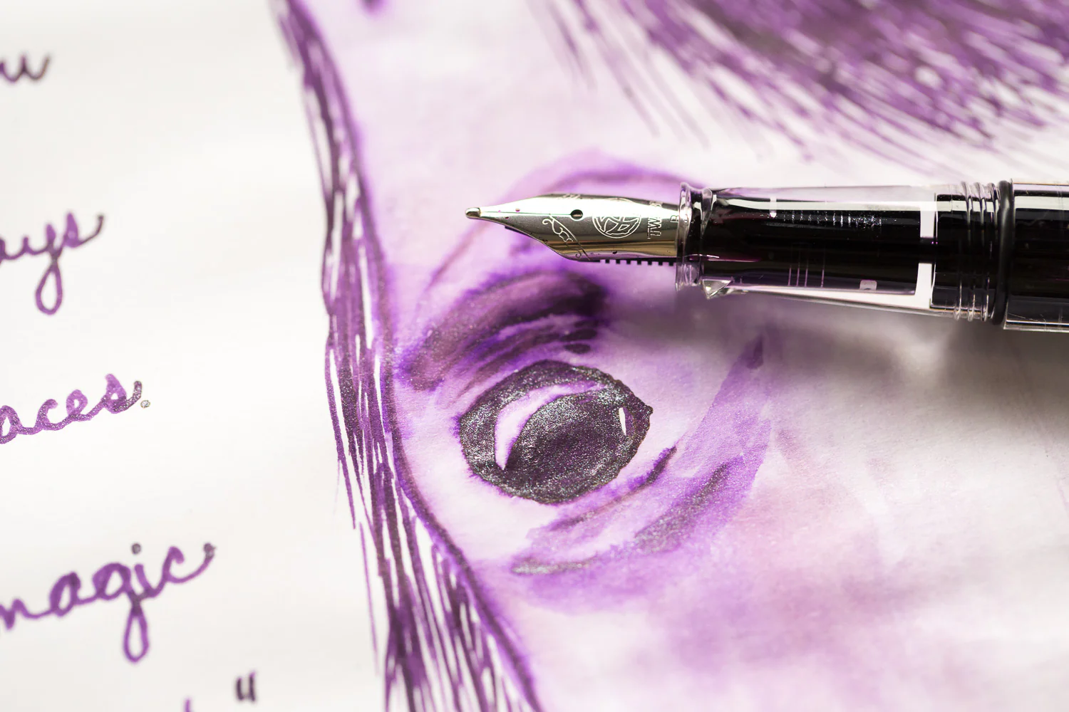 Jacques Herbin 1798 Amethyste de l'Oural - Ink Sample - Image 6