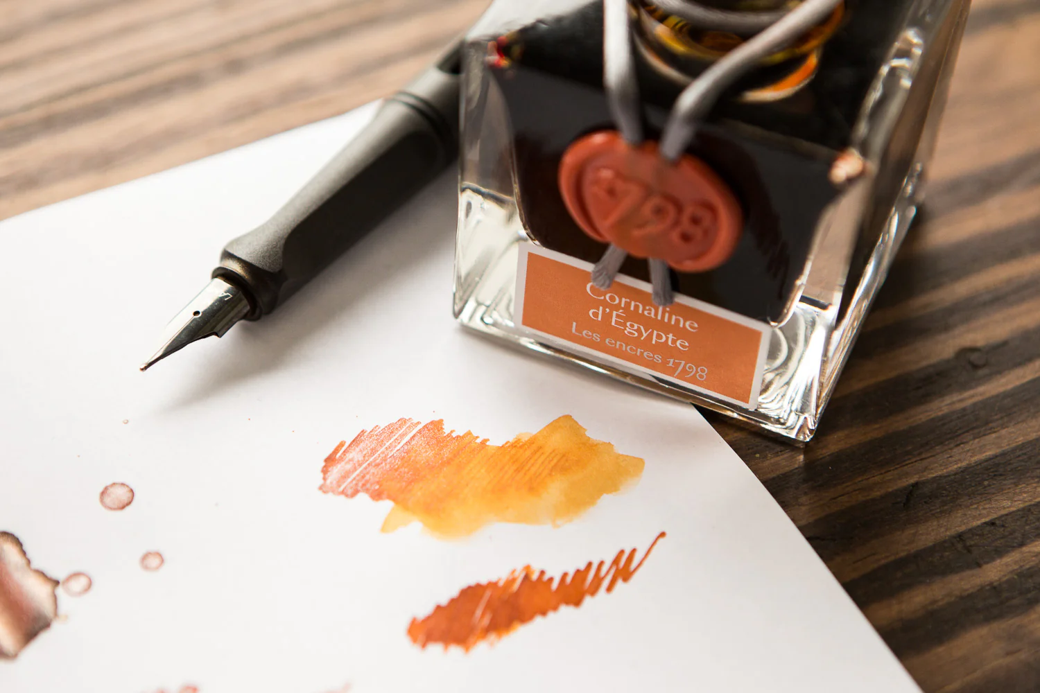 Jacques Herbin 1798 Cornaline d'Egypte - Ink Sample - Image 4