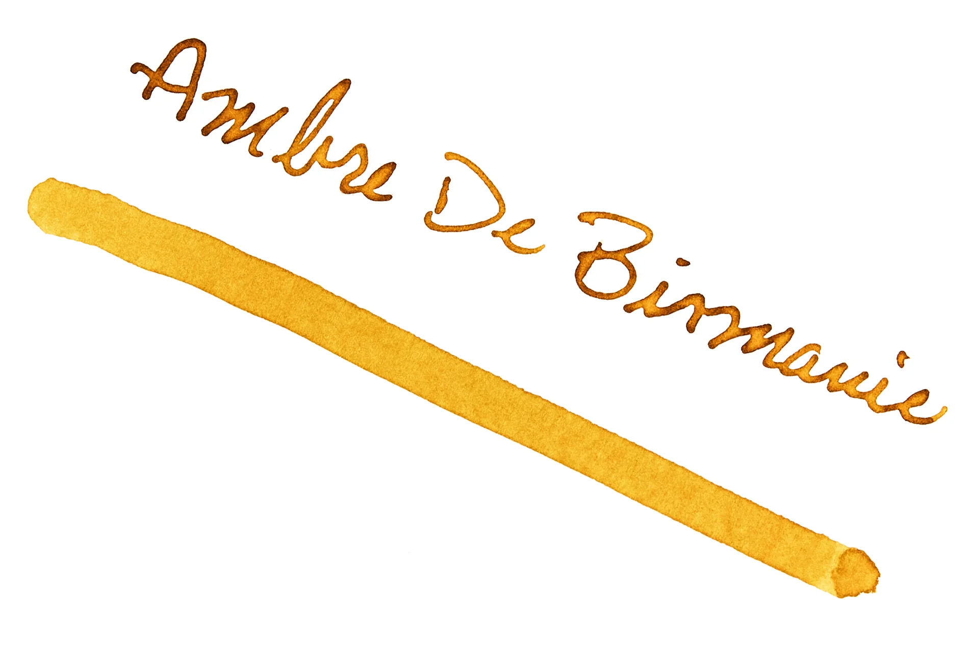Jacques Herbin Ambre de Birmanie - 30ml Bottled Ink - Image 4