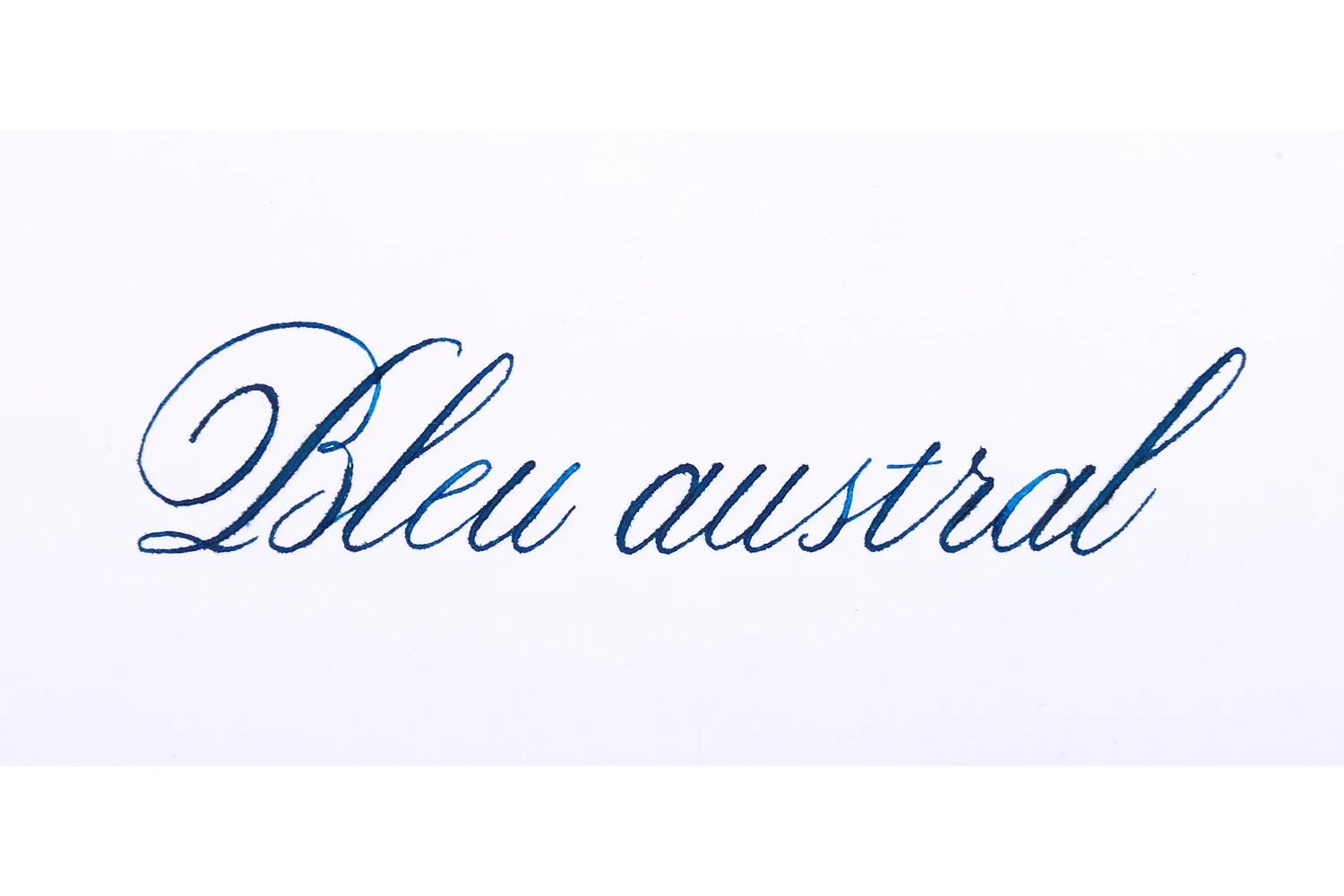 Jacques Herbin Bleu Austral - 50ml Bottled Ink - Image 4