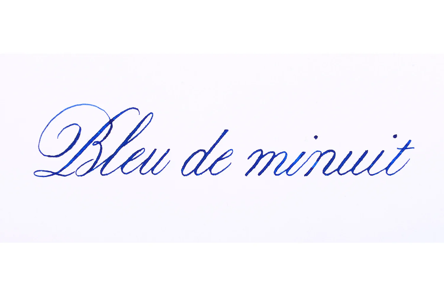 Jacques Herbin Bleu de Minuit - 50ml Bottled Ink - Image 4