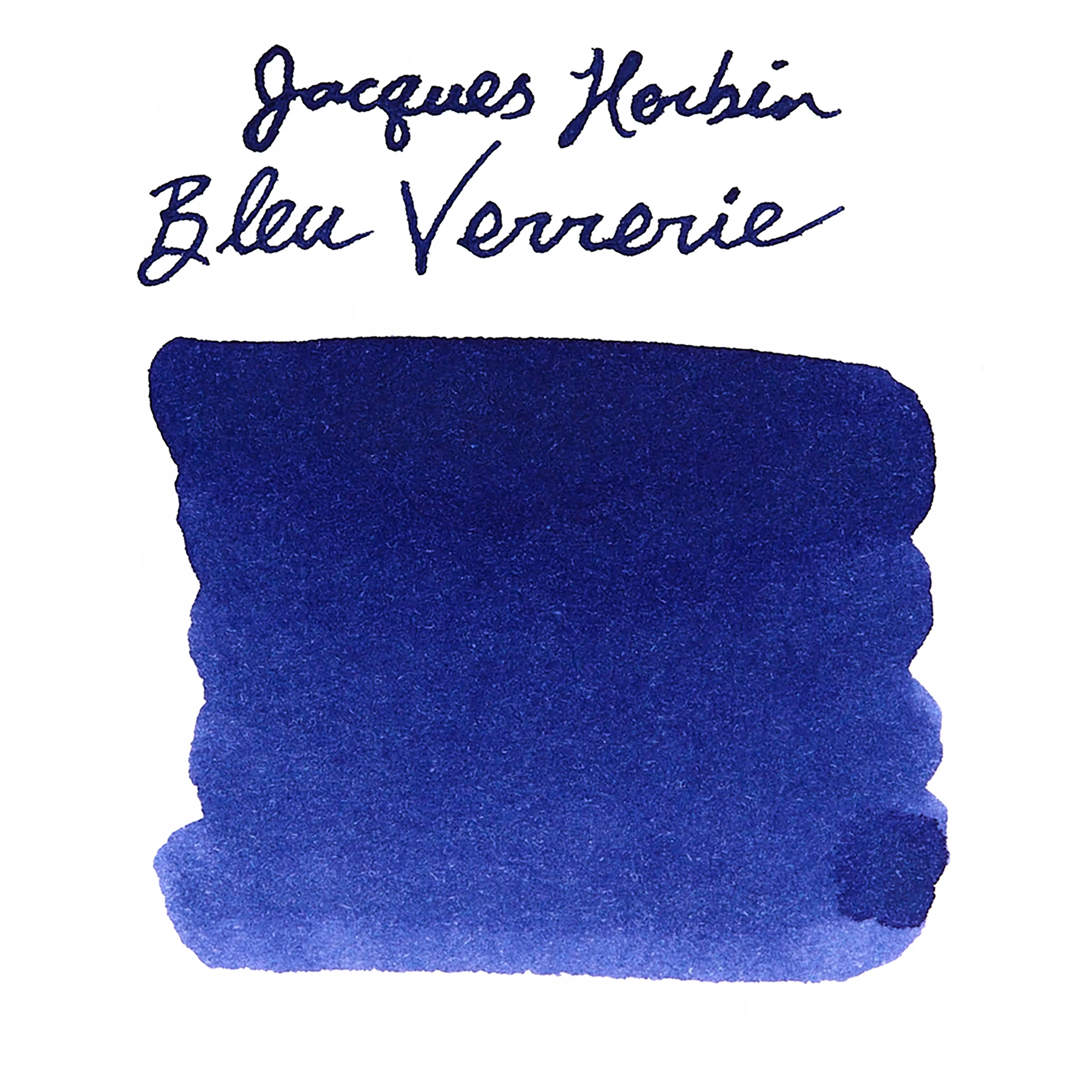 Jacques Herbin Bleu Verrerie - Ink Sample