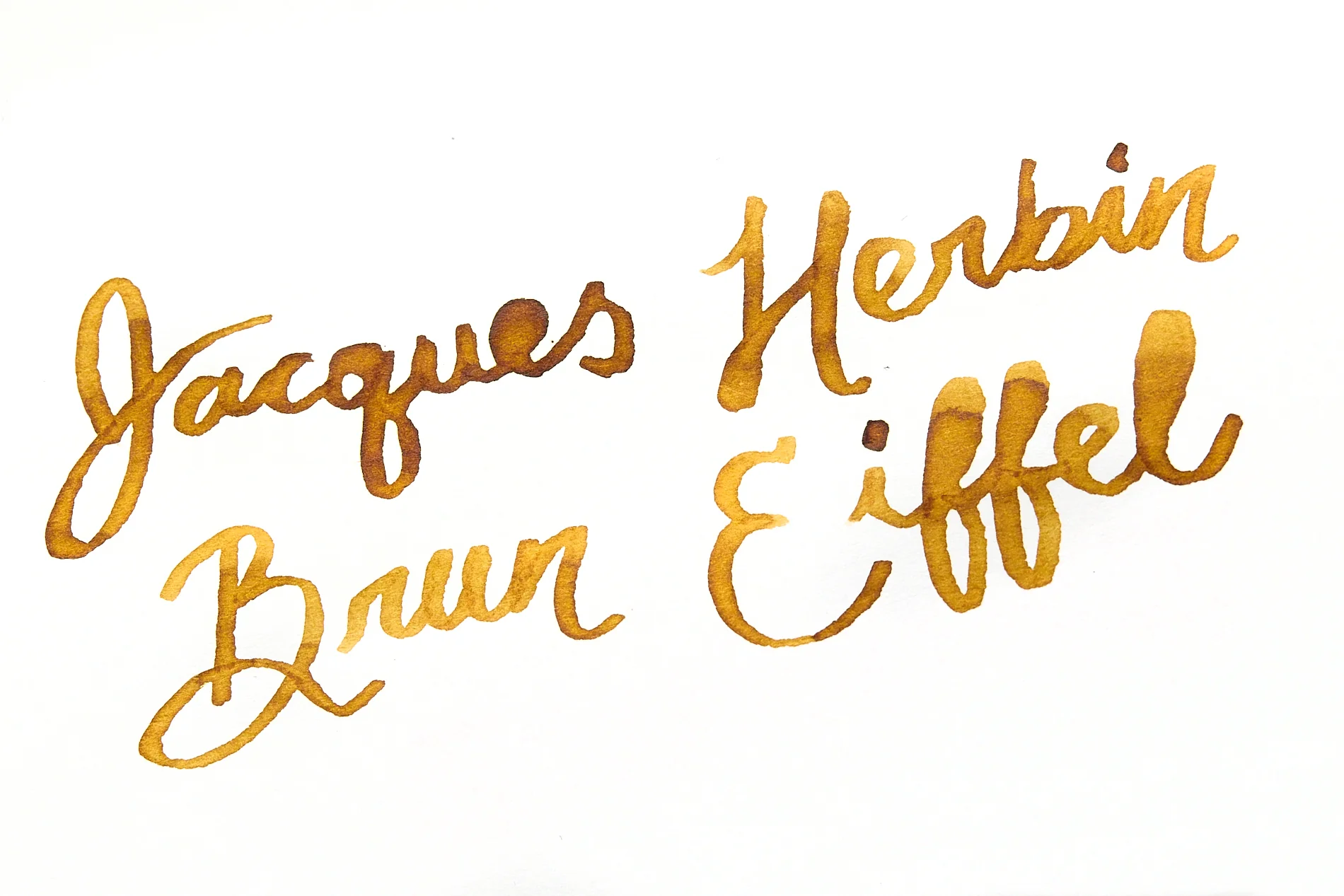 Jacques Herbin Brun Eiffel - Ink Sample - Image 3