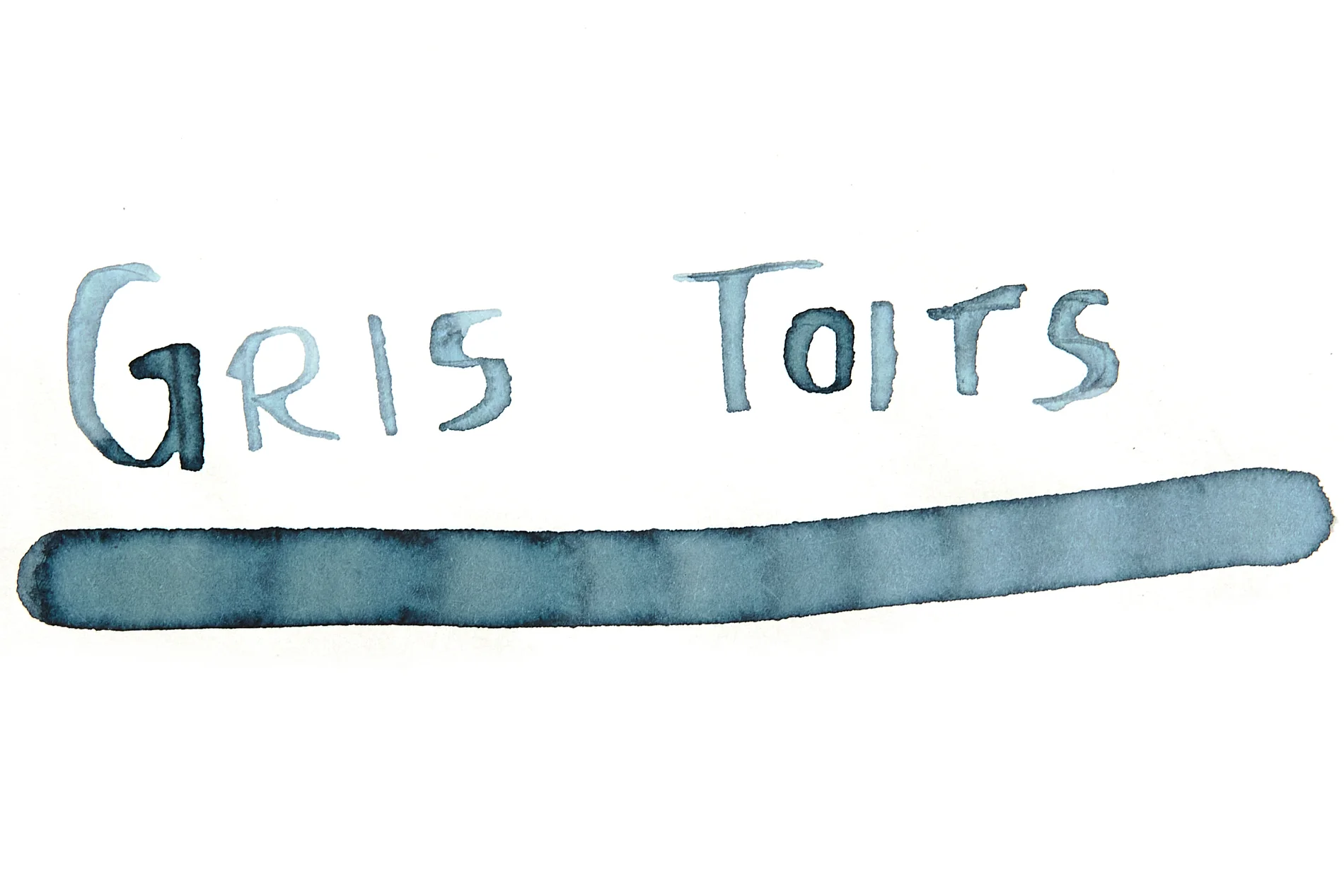 Jacques Herbin Gris Toits - Ink Sample - Image 4