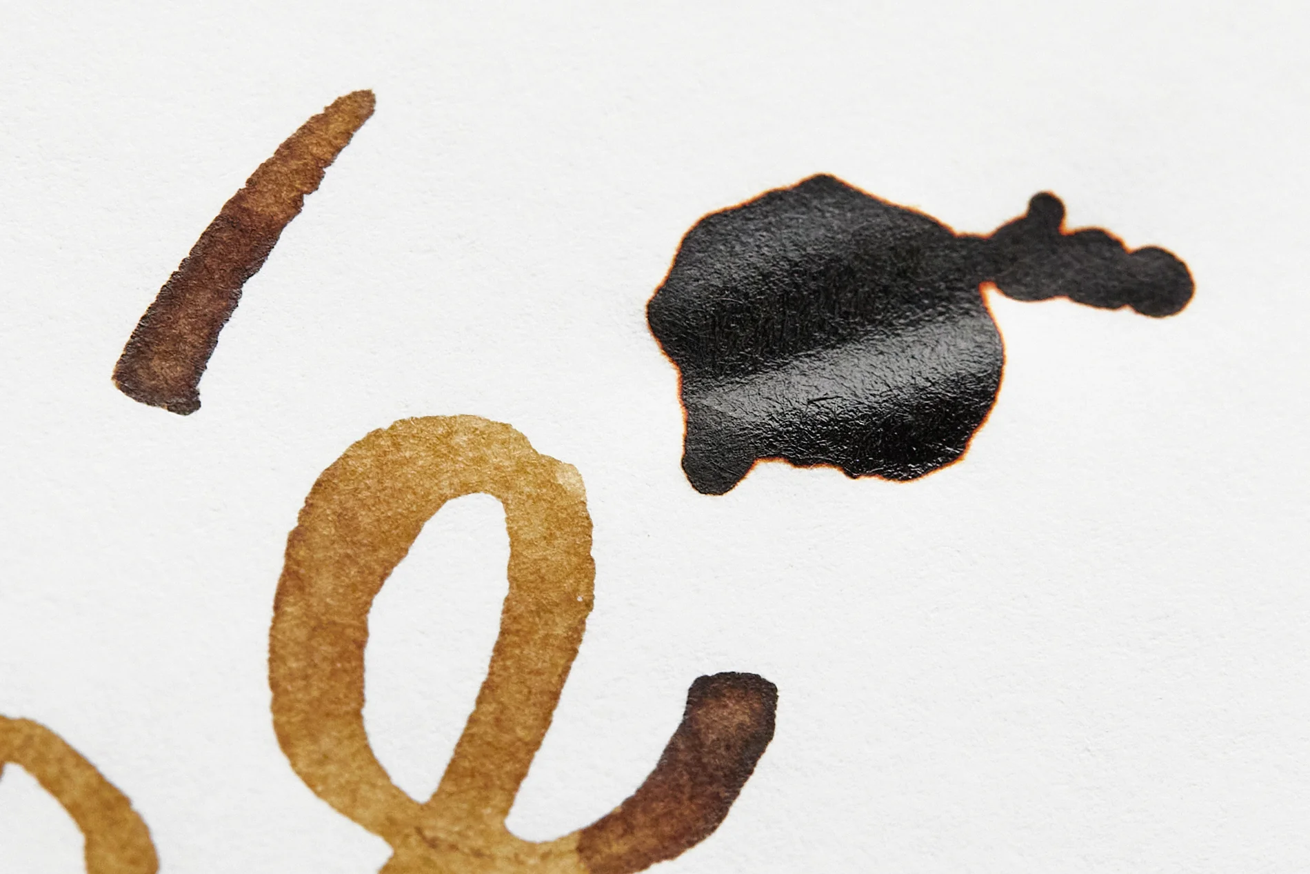 Jacques Herbin Lie de The - Ink Sample - Image 3