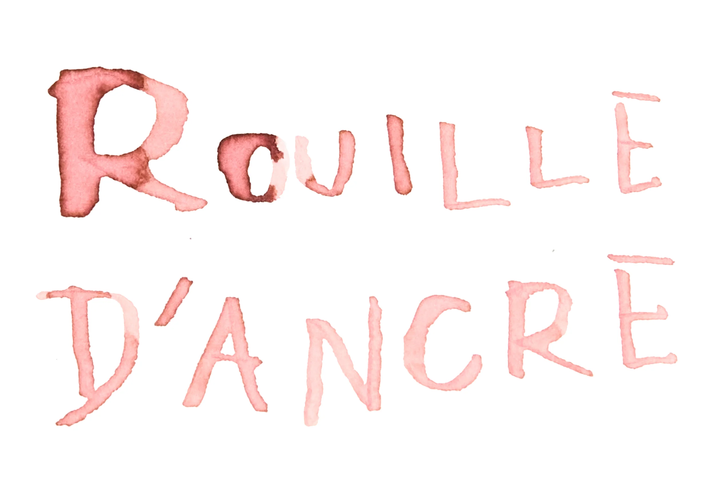Jacques Herbin Rouille D'ancre - Ink Sample - Image 5