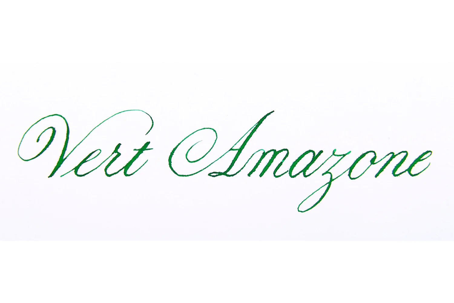 Jacques Herbin Vert Amazone - Ink Sample - Image 3