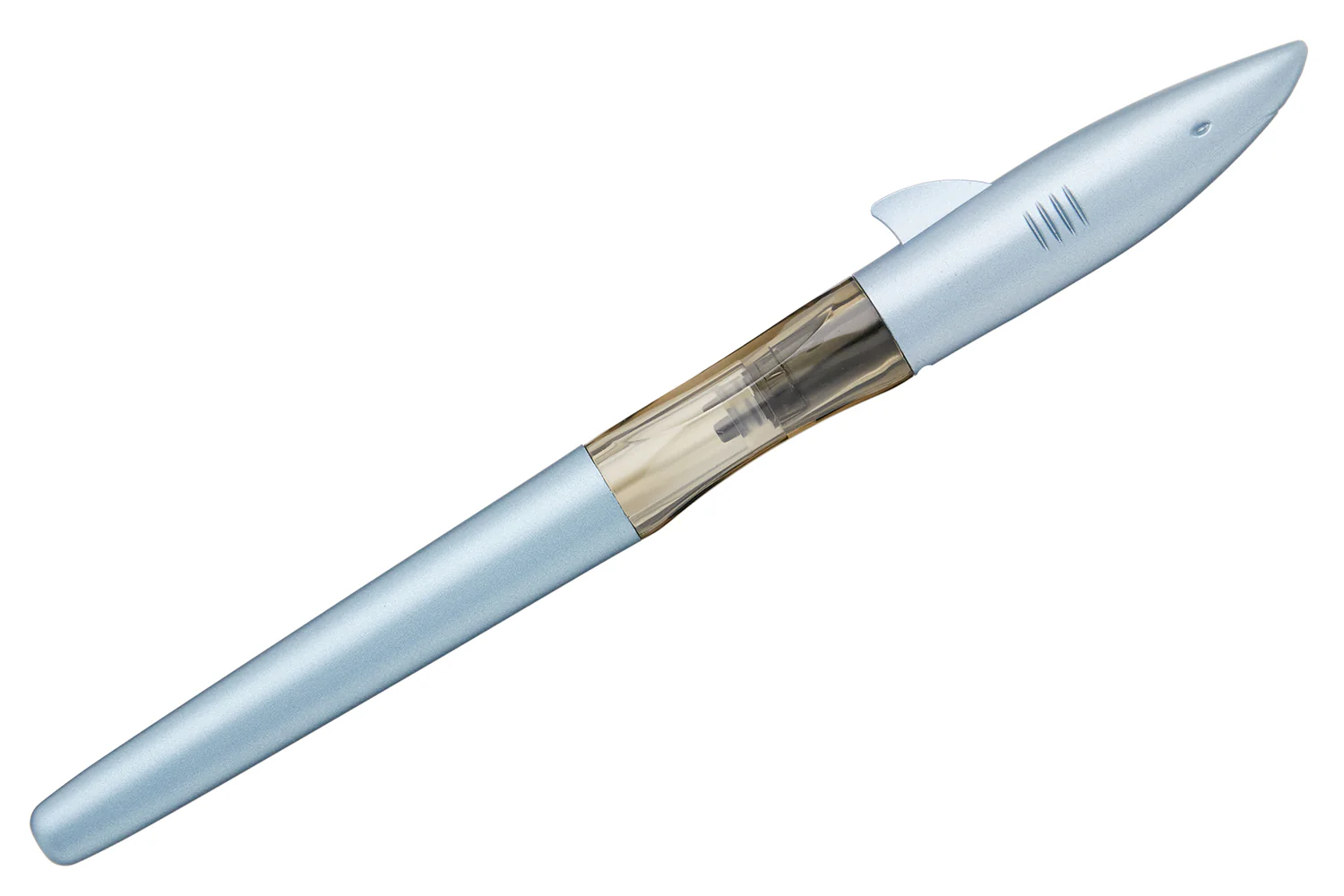 Jinhao 993 Shark Fountain Pen - Matte Blue (#5 Nib) - Image 5